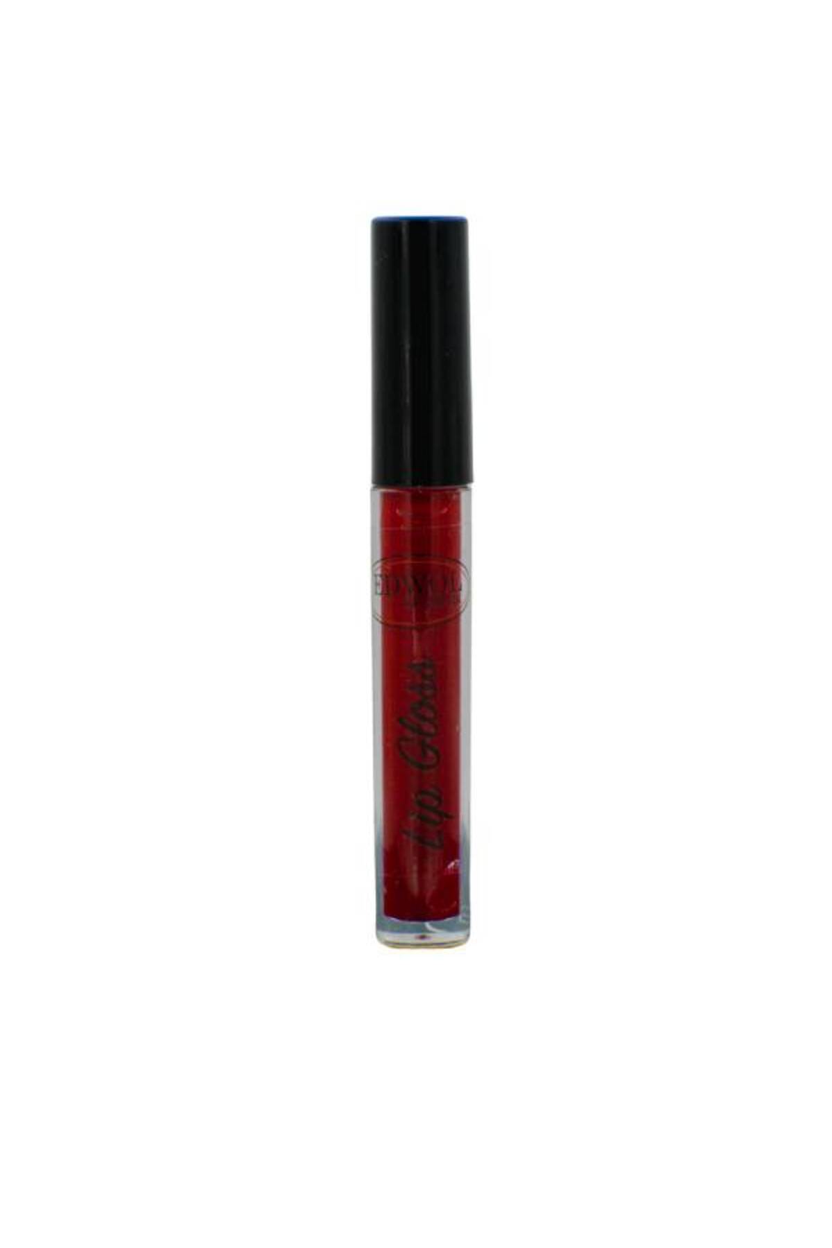 EDWOL Make Up Likit Işıldayan Dolgunlaştırıcı Parlak Lip Gloss Kırmızı Ruj