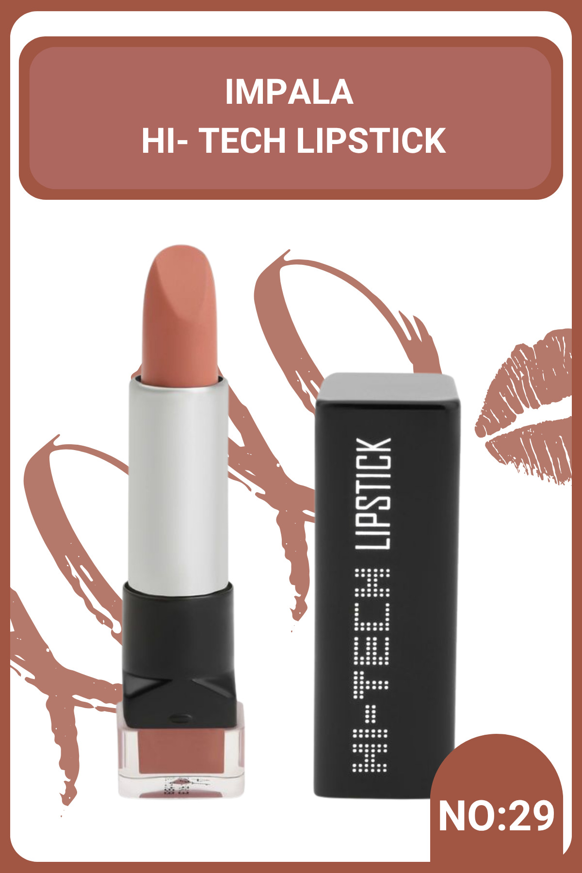 IMPALA Ruj Şeftali - Cream Lipstick No: 29