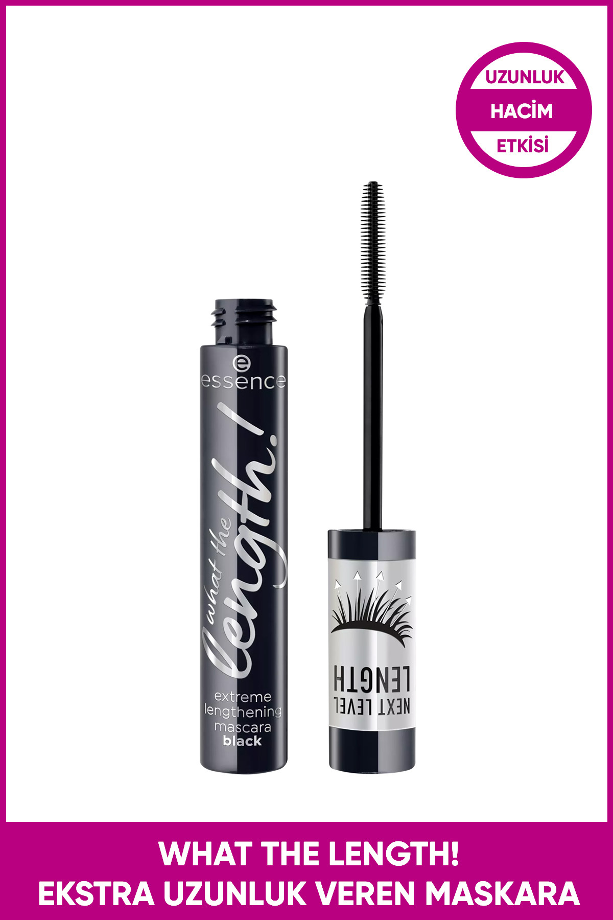 Essence what the length! extreme lengthening mascara black 01