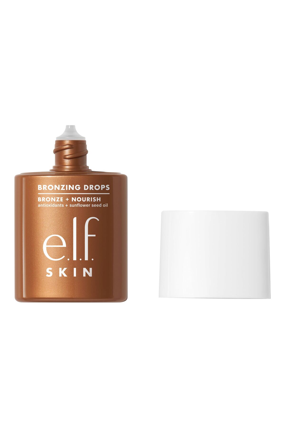 e.l.f cosmetic bronzing drops ışıltılı bronzluk efekti veren bronzlaştırıcı damla