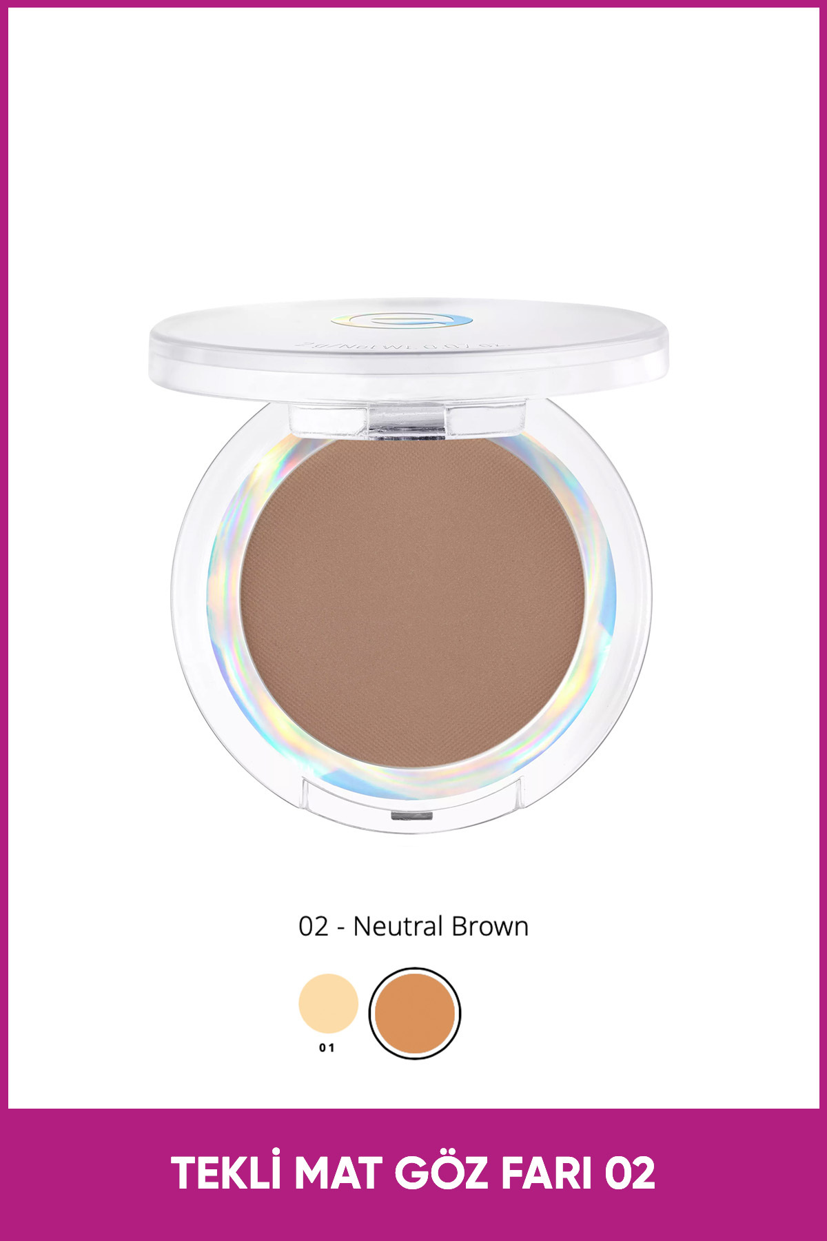 Essence Mat Tekli Göz Farı No: 02