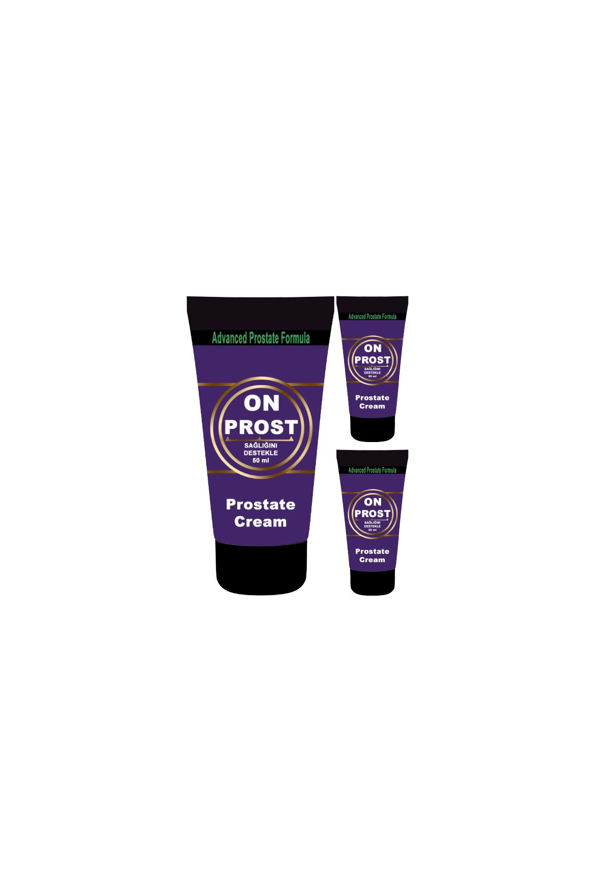 Alleben Onprost Cream 50 ml 3 Adet Erkeklere Özel Sorununa Destek Krem