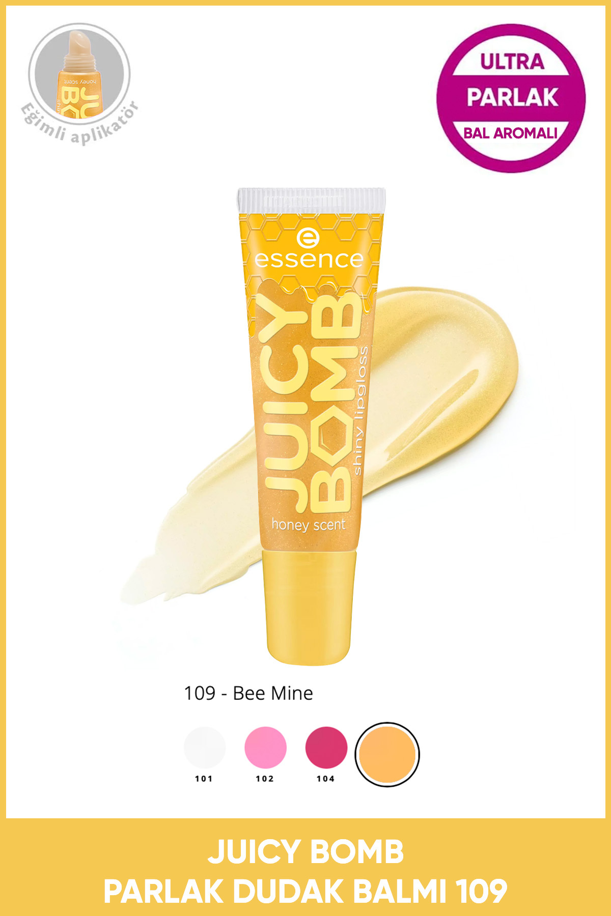 Essence JUICY BOMB Parlak Lipgloss No: 109