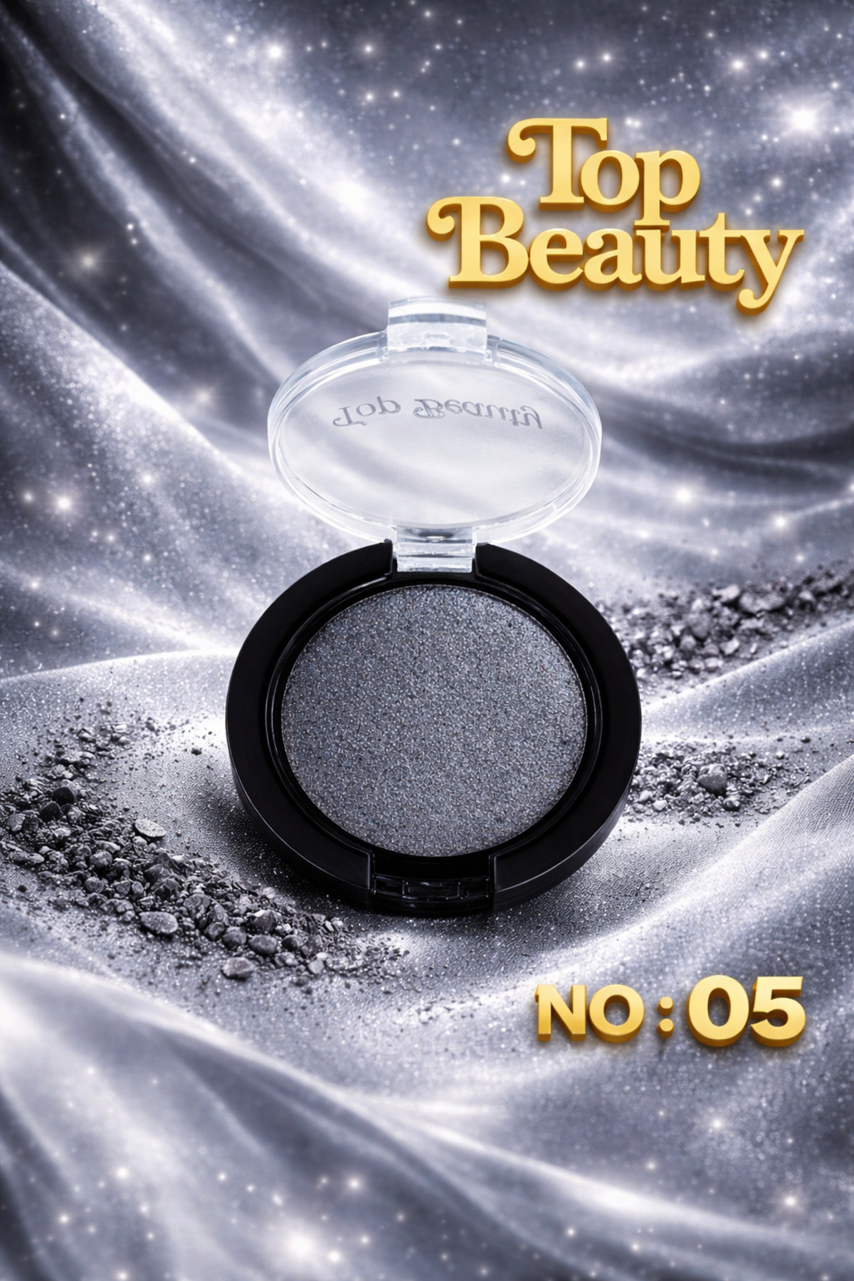 Top beauty Işıltılı Tekli Göz Farı – Demir Rengi No:05 (Eyeshadow)