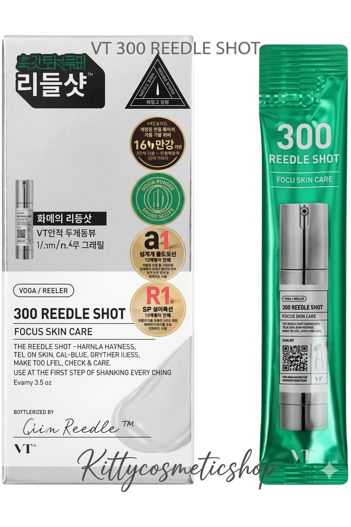 VT Cosmetics Reedle Shot 300 (10 adet X 2ML)Mikroiğne Güçlendirici Serum