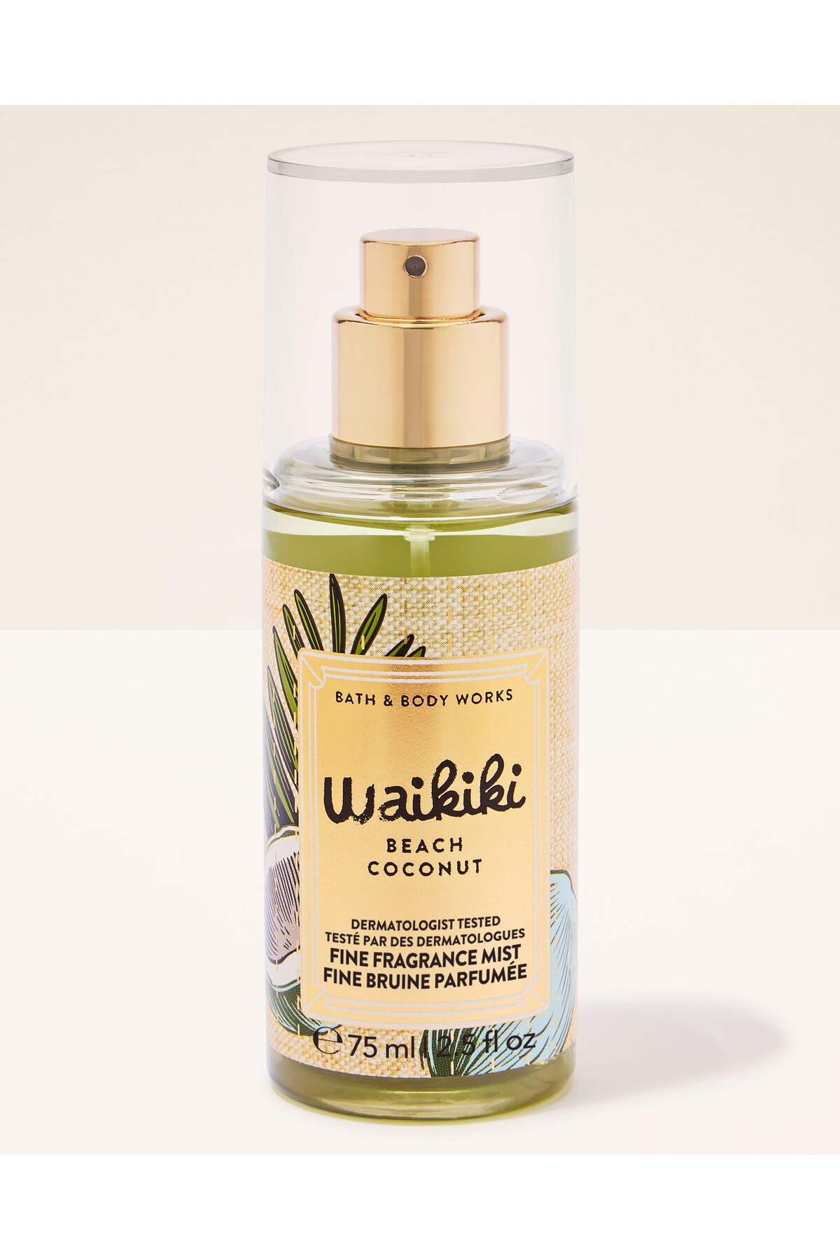 Bath & Body Works Waikiki Beach Coconut Seyahat Boy Vücut Spreyi 75 ml
