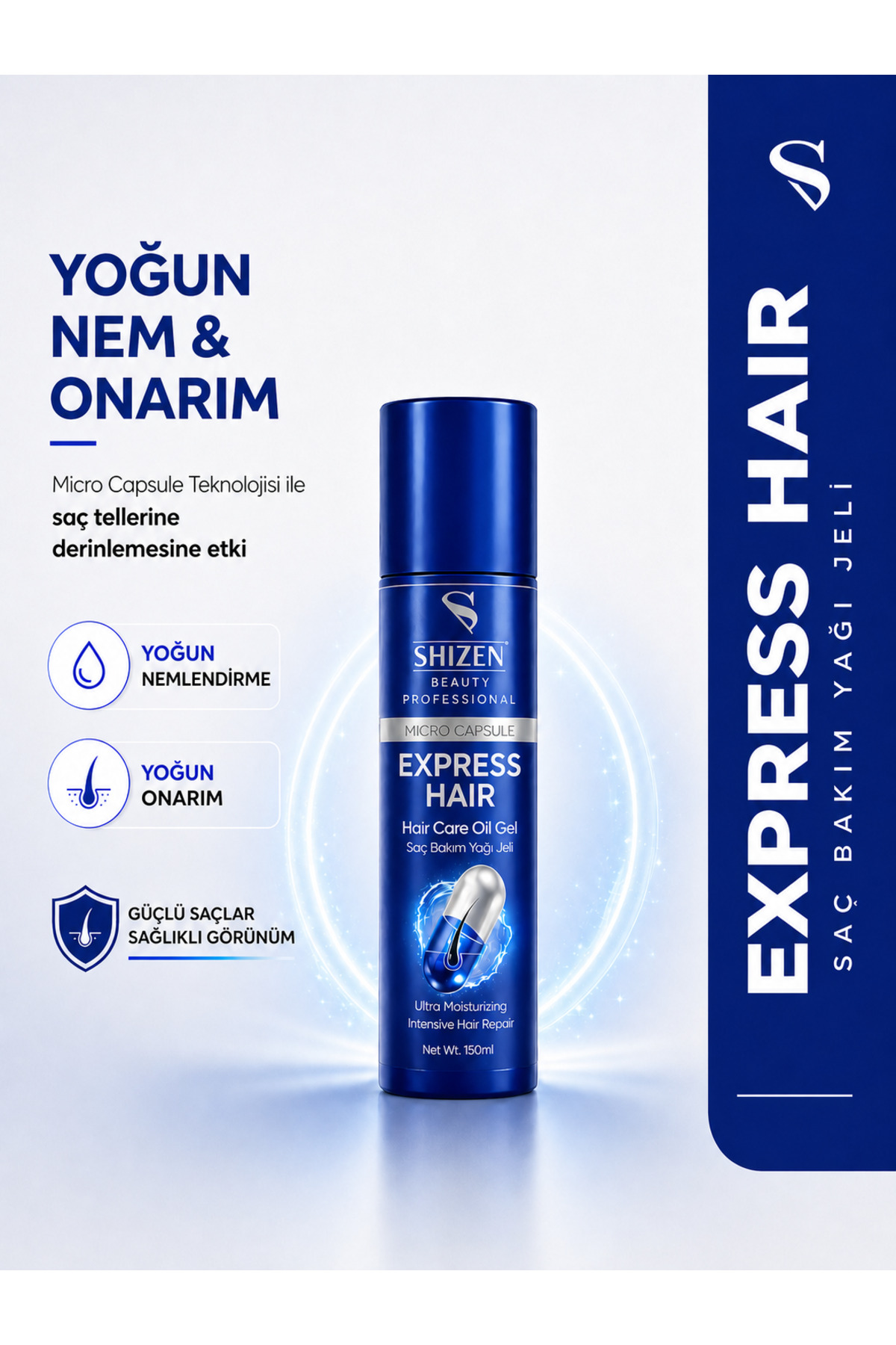 Shizen Kozmetik Shizen Express Hair Saç Bakım Yağı Jeli
