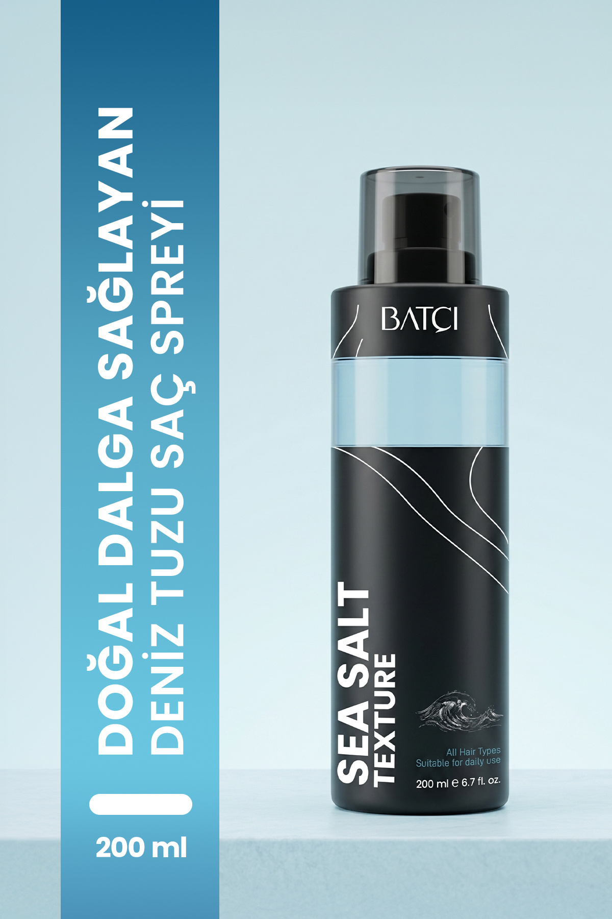 Batçı Hair Atelier Hacim Ve Dolgunluk Veren Deniz Tuzu Saç Spreyi 200 ml