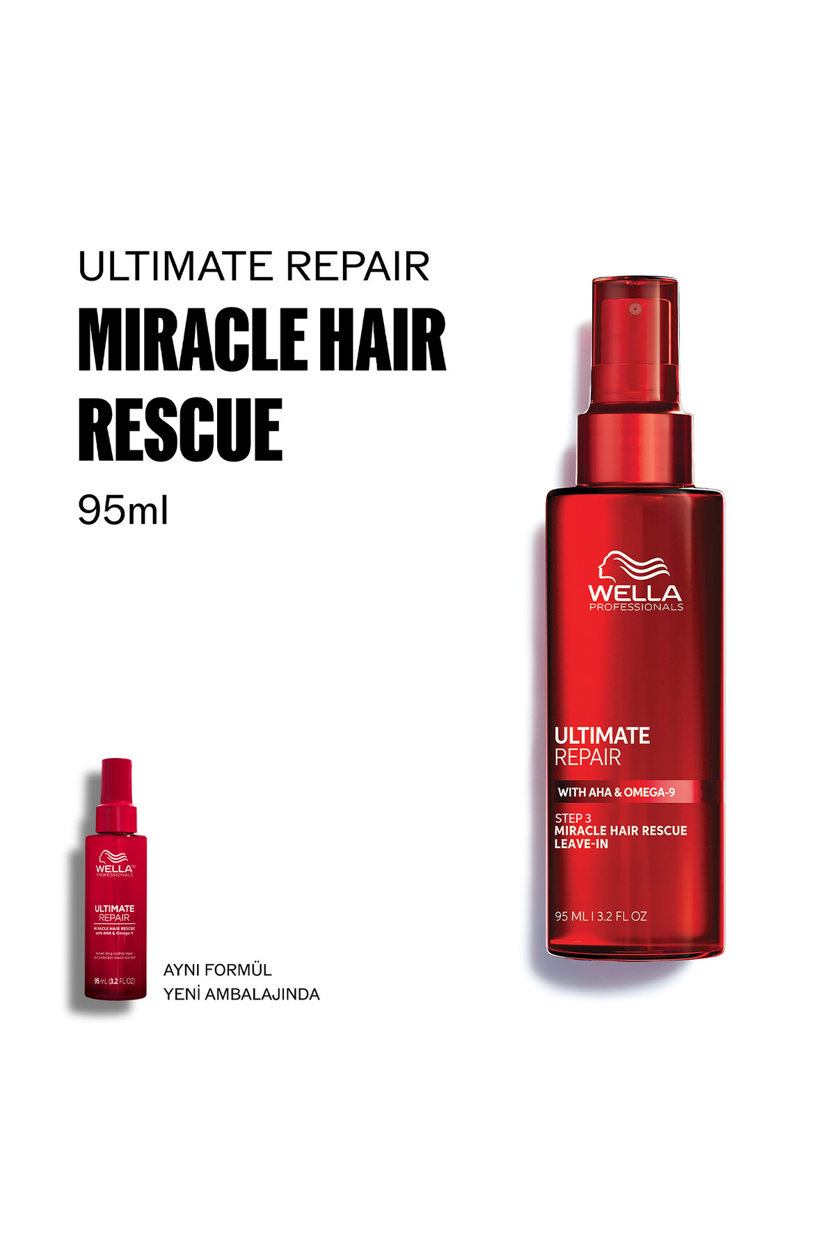 Wella Professionals Ultimate Repair Yıpranmış Saçlar İçin Durulanmayan Onarıcı Saç Serumu 95 ML