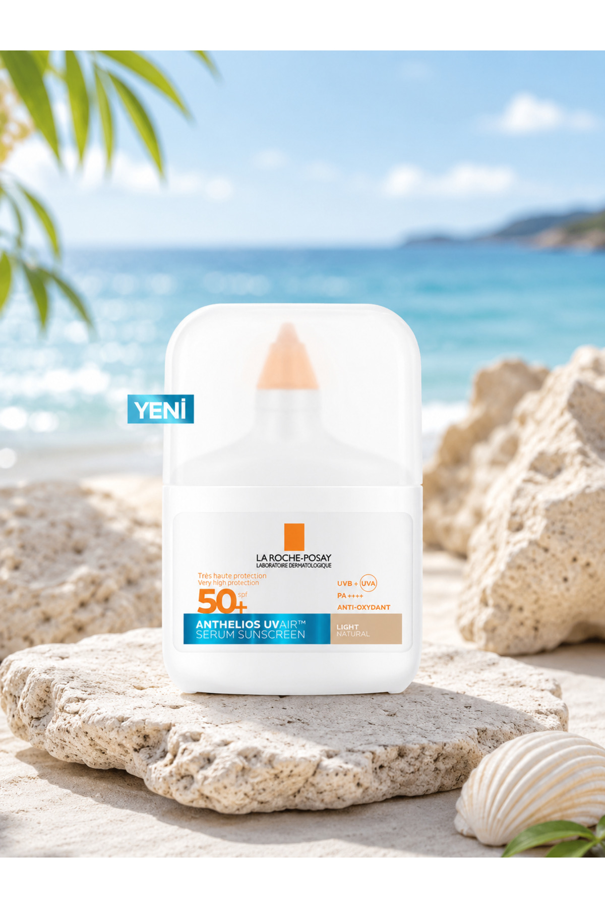La Roche Posay Anthelios Uvair Spf50+ Çok Yüksek Renkli Yüz Güneş Koruyucu ve Aydınlatıcı Serum 50ml