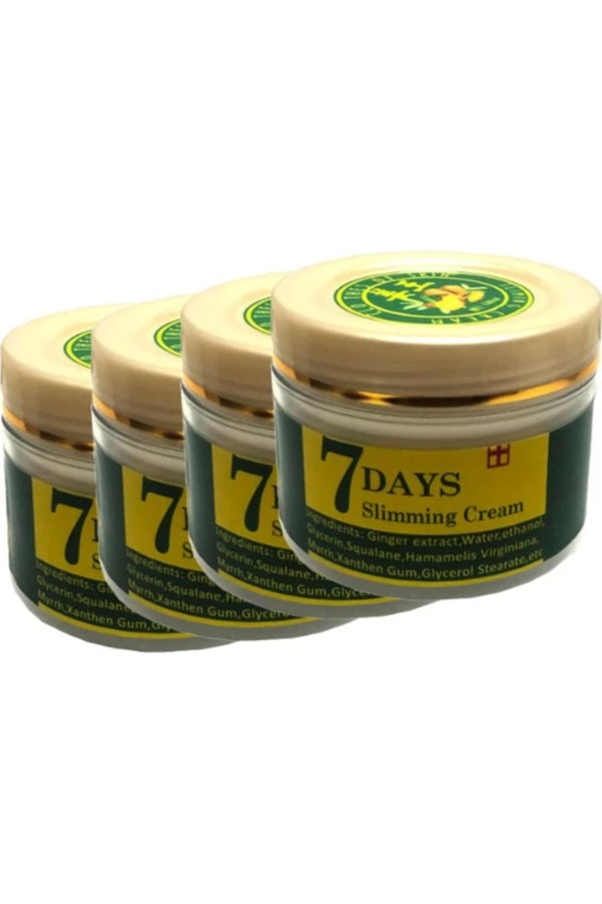 Beta Moda Hub 7Days 4lü Adet Ginger Miracle Slimming Cream Kremi 100 ml