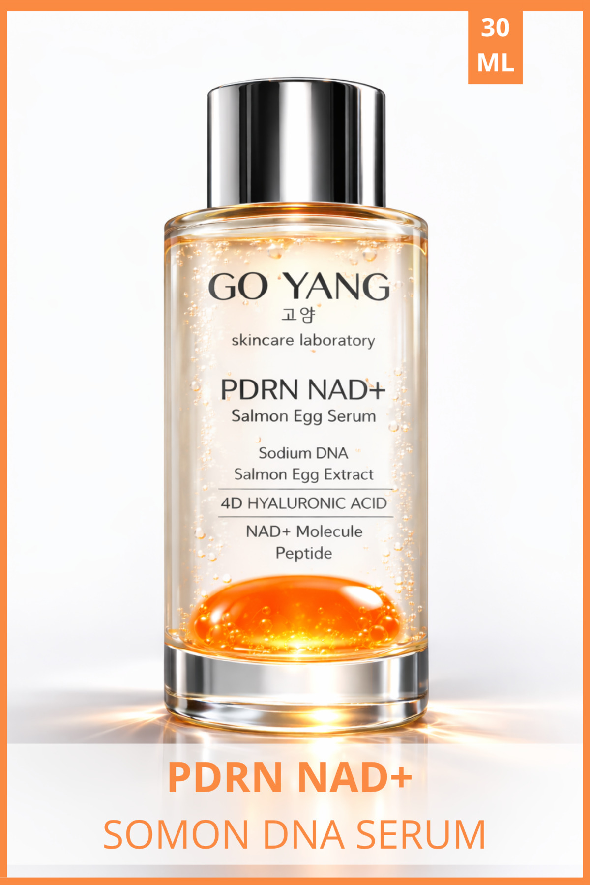 GO YANG PDRN İçeren Cildi Gençleştirmeye Yardımcı Somon DNA Cilt Serumu 30ml