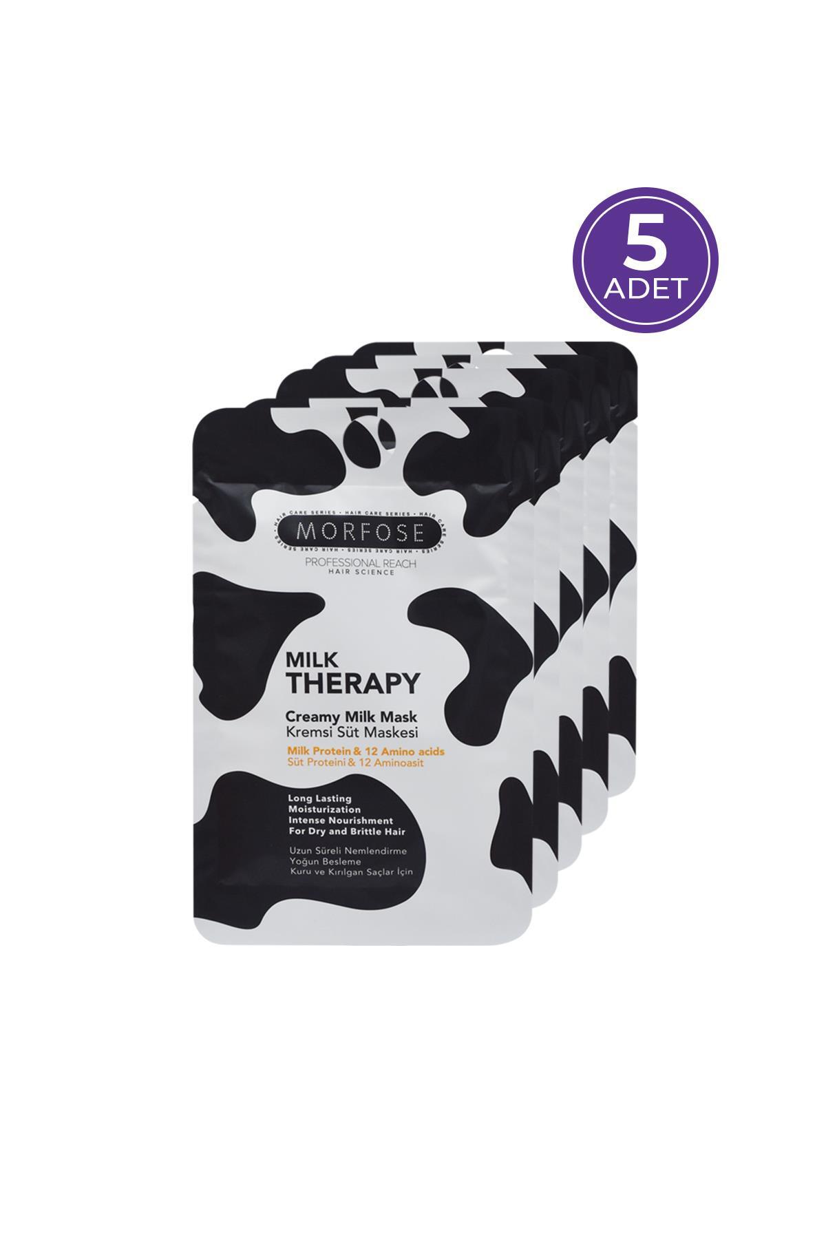Morfose Milk Therapy Saç Maskesi 25 ml 5 Adet