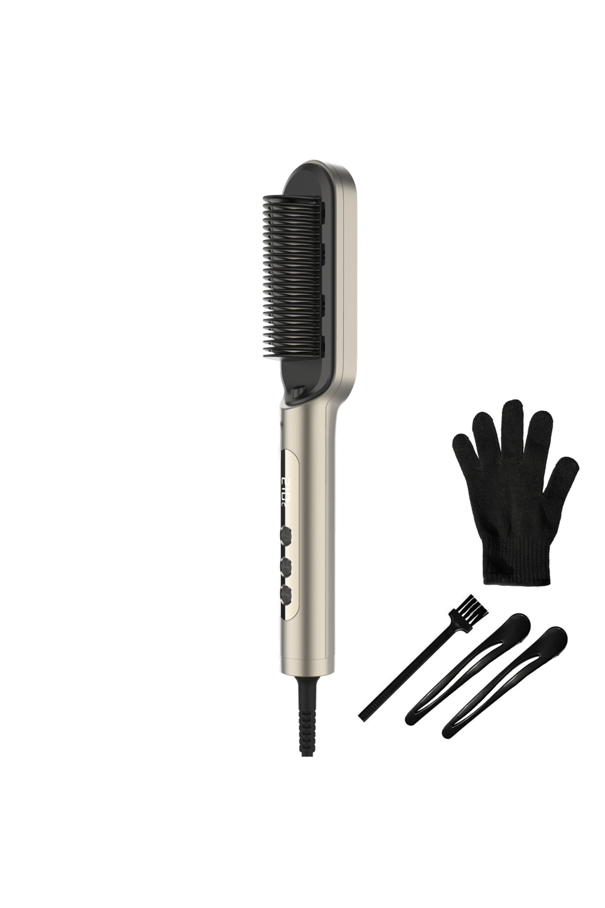 CECOTEC Instantcare Lisse Iontech Saç Düzleştirici Fırça | İyonik Düzleştirici, Hızlı Şekillendirme