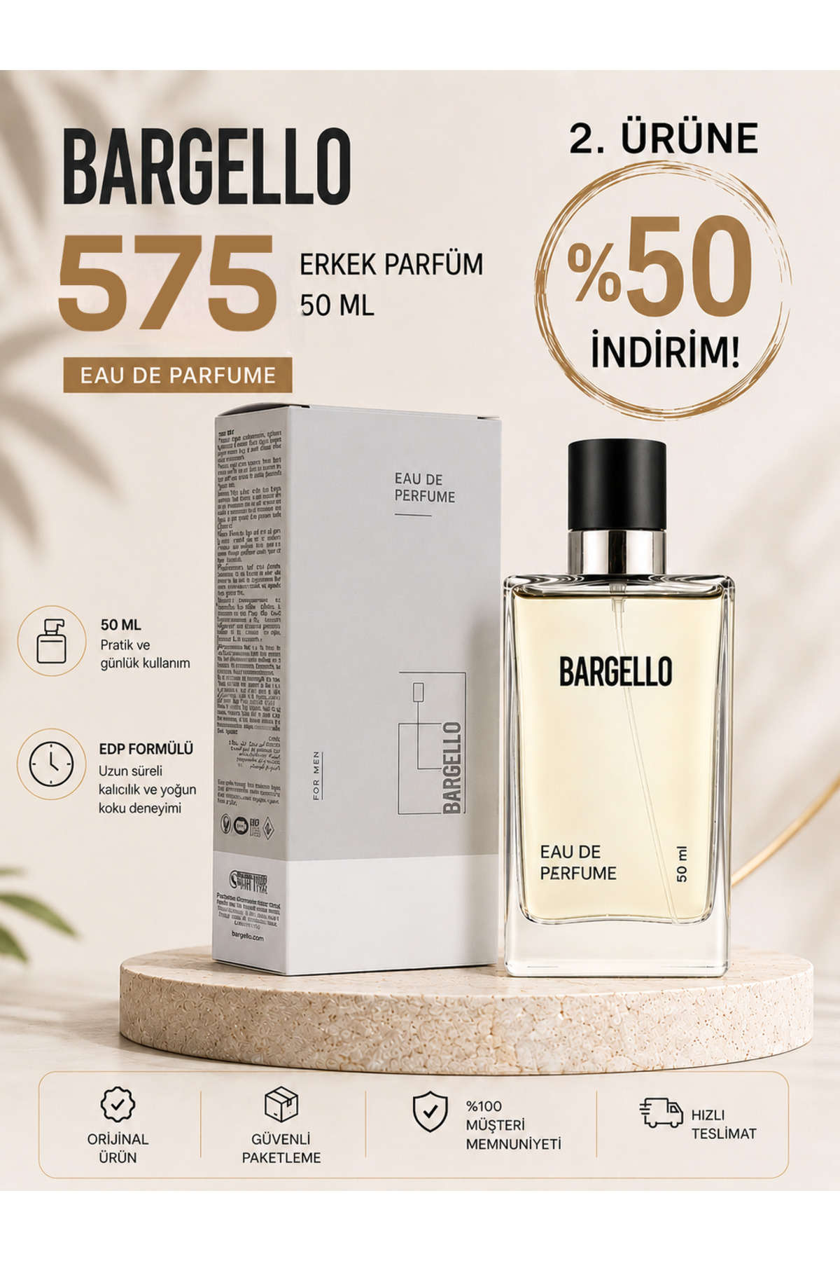 Bargello 575 Erkek 50 Ml Parfüm Edp Woody