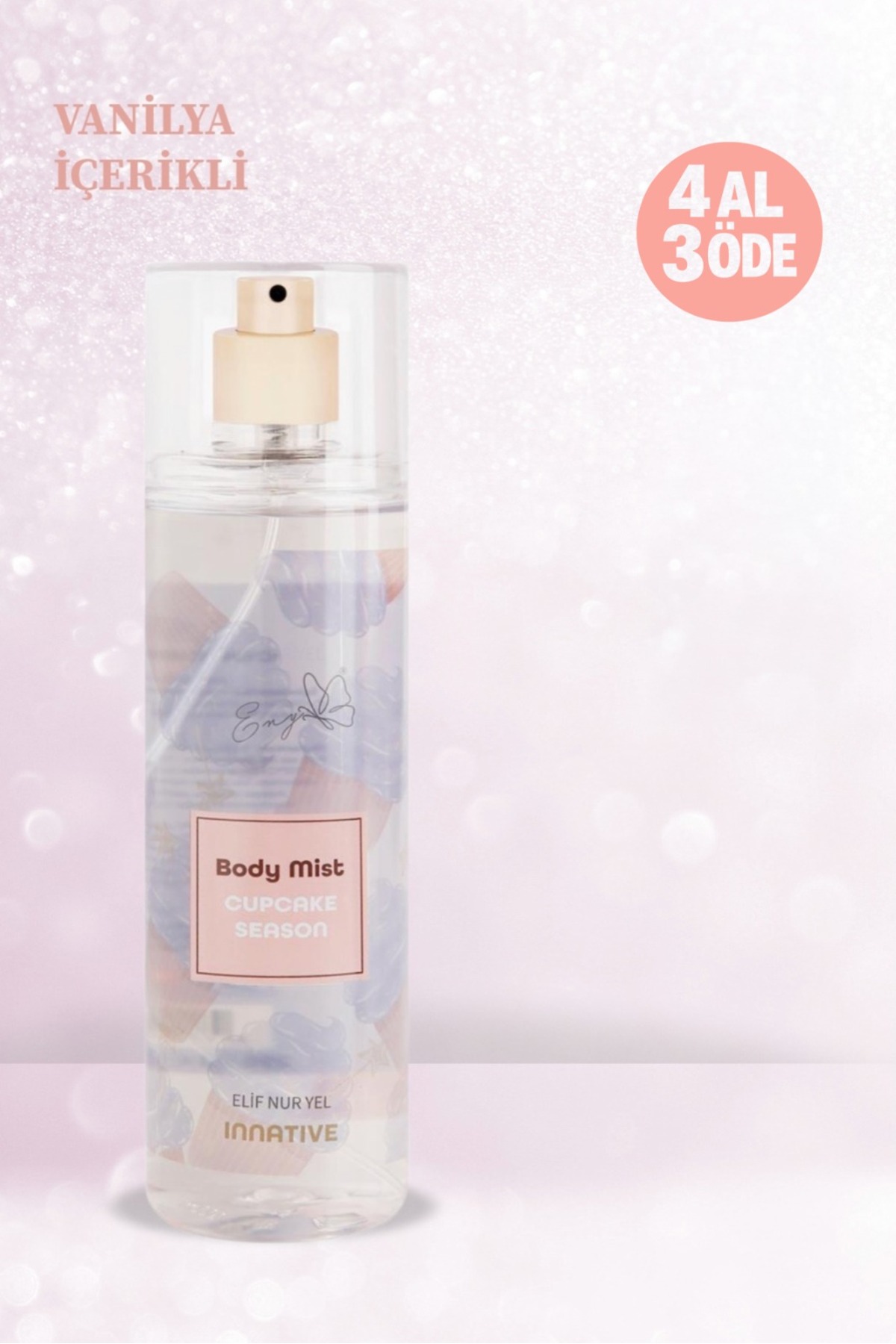INNATIVE Elif Nur Yel Eny Body Mist Cupcake Season Vücut Spreyi 200ml