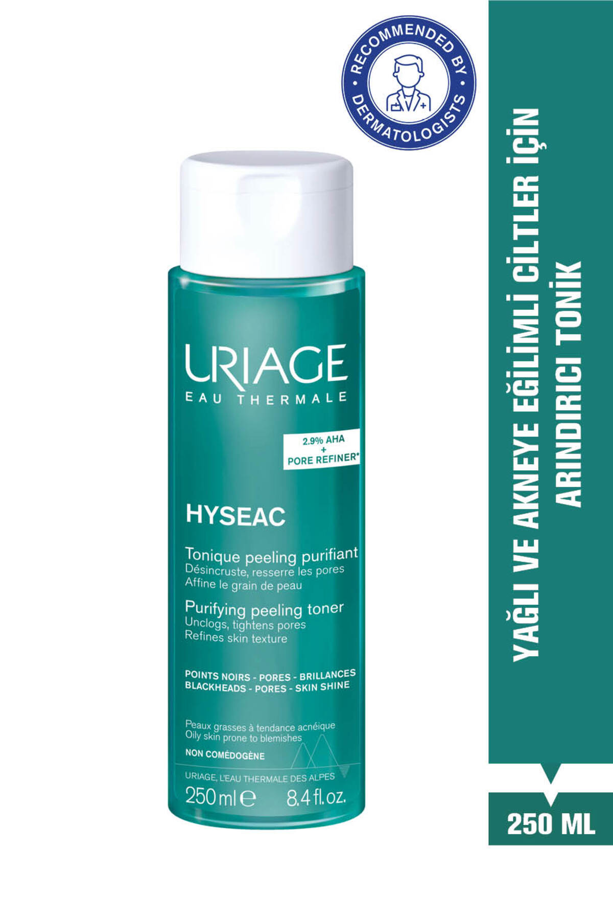 Uriage HYSEAC Akneye Eğilimli Karma ve Yağlı Ciltler İçin Arındırıcı Tonik 250 ml