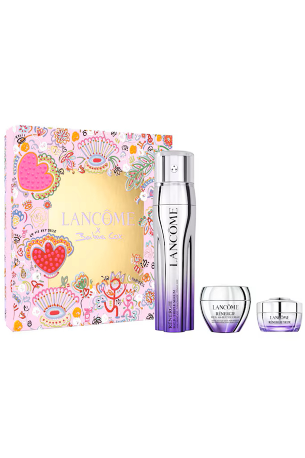 Lancome Yaşlanma Karşıtı Cilt Görünümü Yenileyici Rénergie Triple Serum Anneler Günü Cilt Bakım Seti