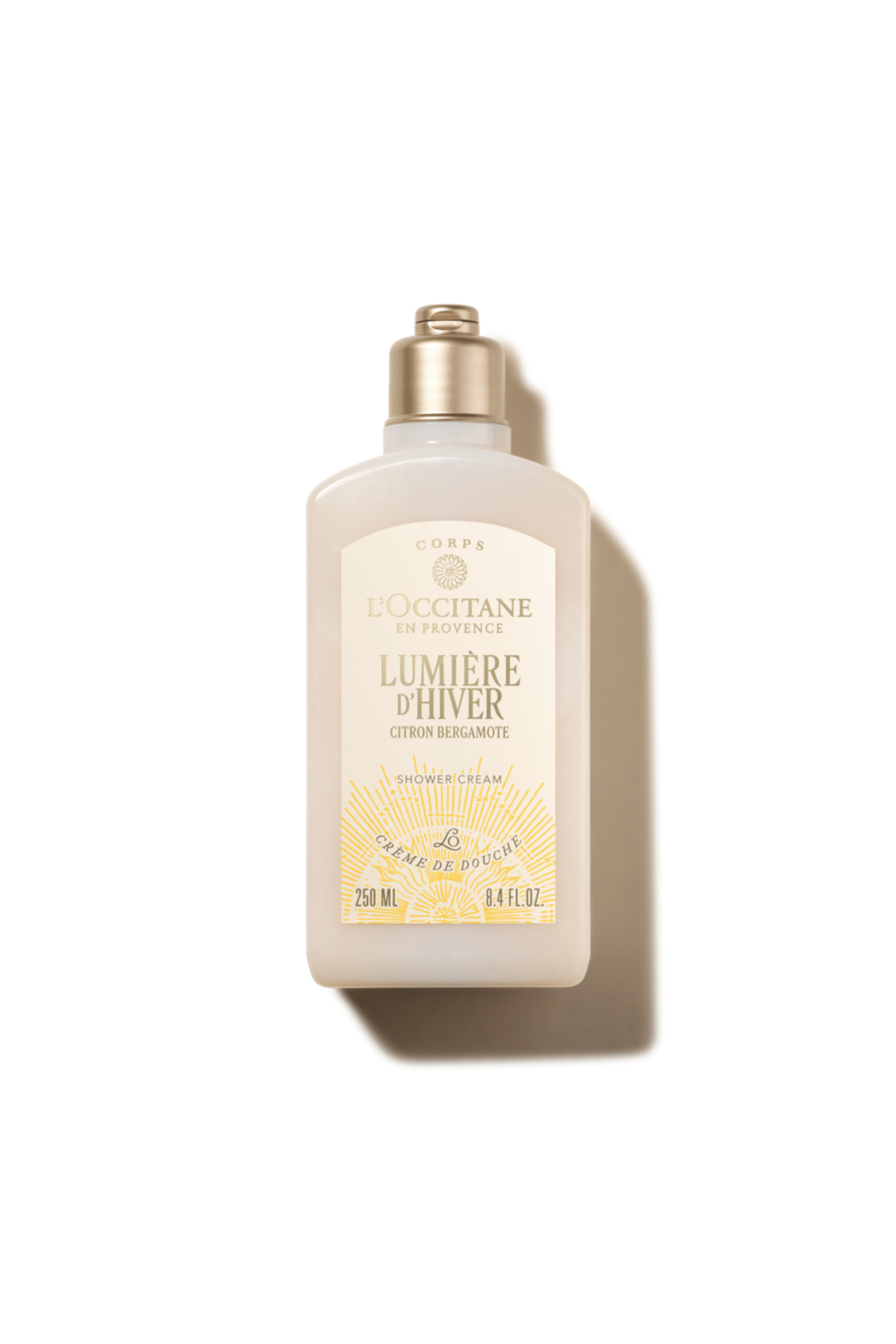 L'Occitane Shea Midday Duş Kremi, Greyfurt ve Bergamot Notaları, %5 Shea Yağı İçeren, 250 ml