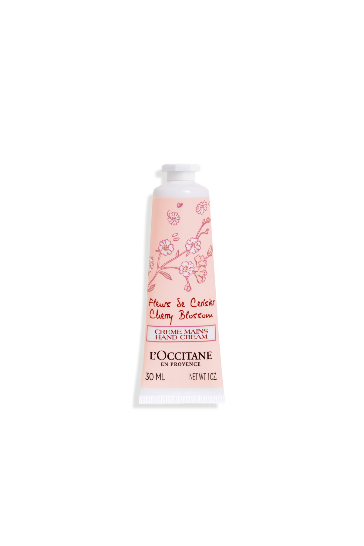 L'Occitane Fleurs de Cerisier Parfümlü El Kremi, Shea Yağı ve Kiraz Özlü, 30 ml