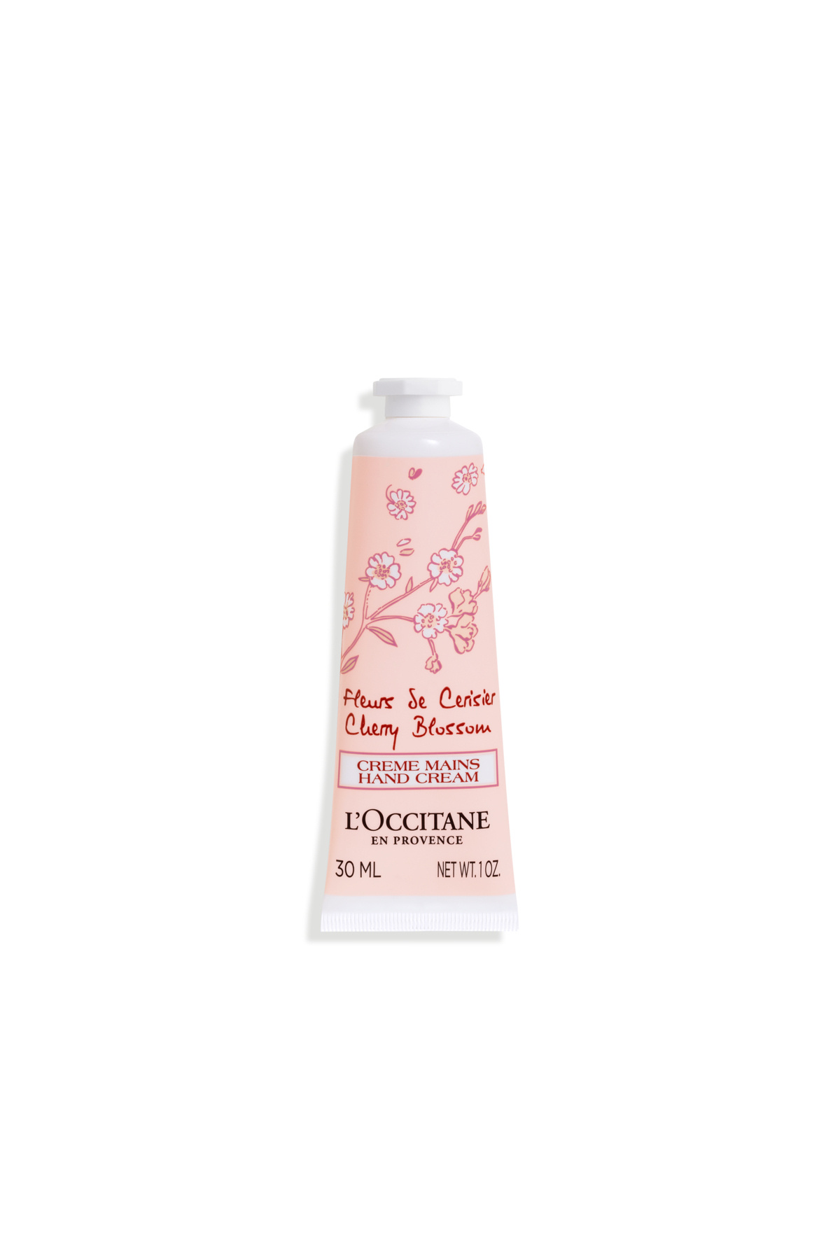 L'Occitane Fleurs de Cerisier Parfümlü El Kremi, Shea Yağı ve Kiraz Özlü, 30 ml