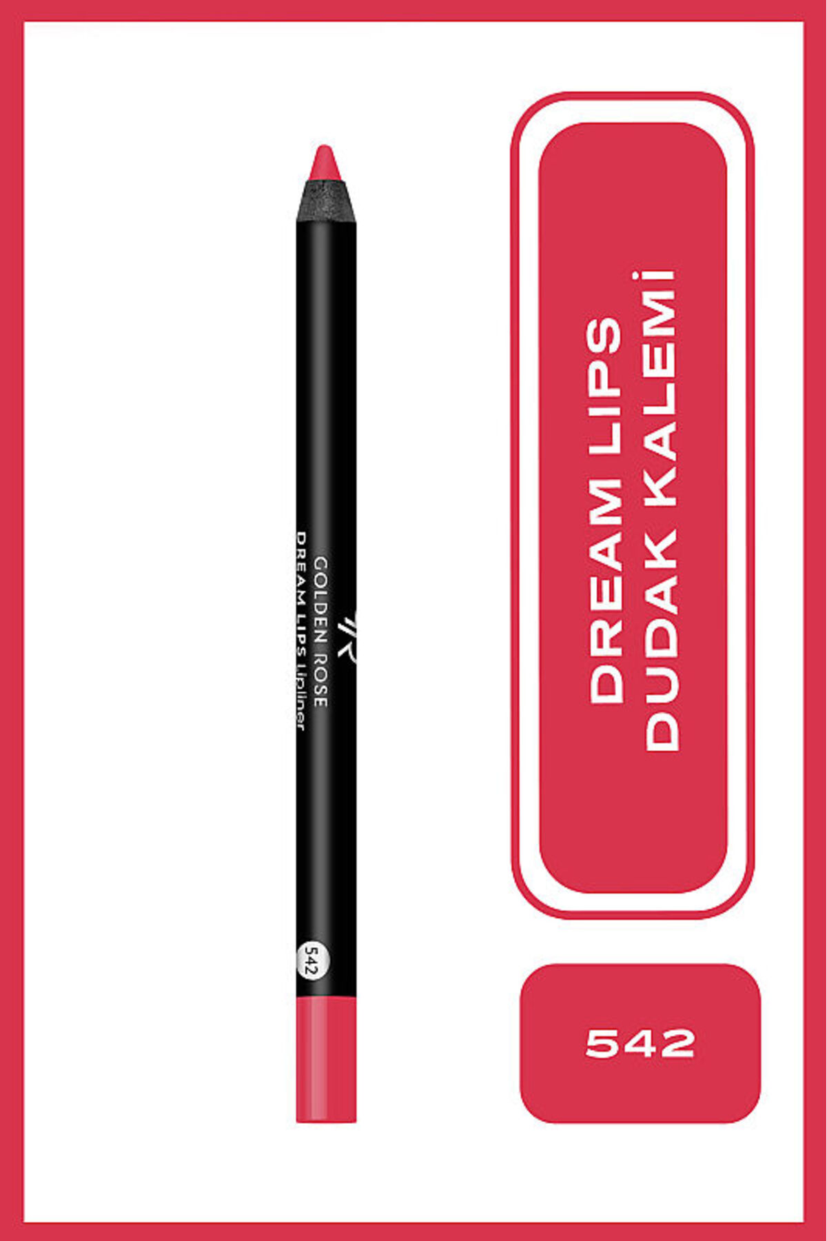 Golden Rose Dream Lips Lipliner - 542 - Dudak Kalemi