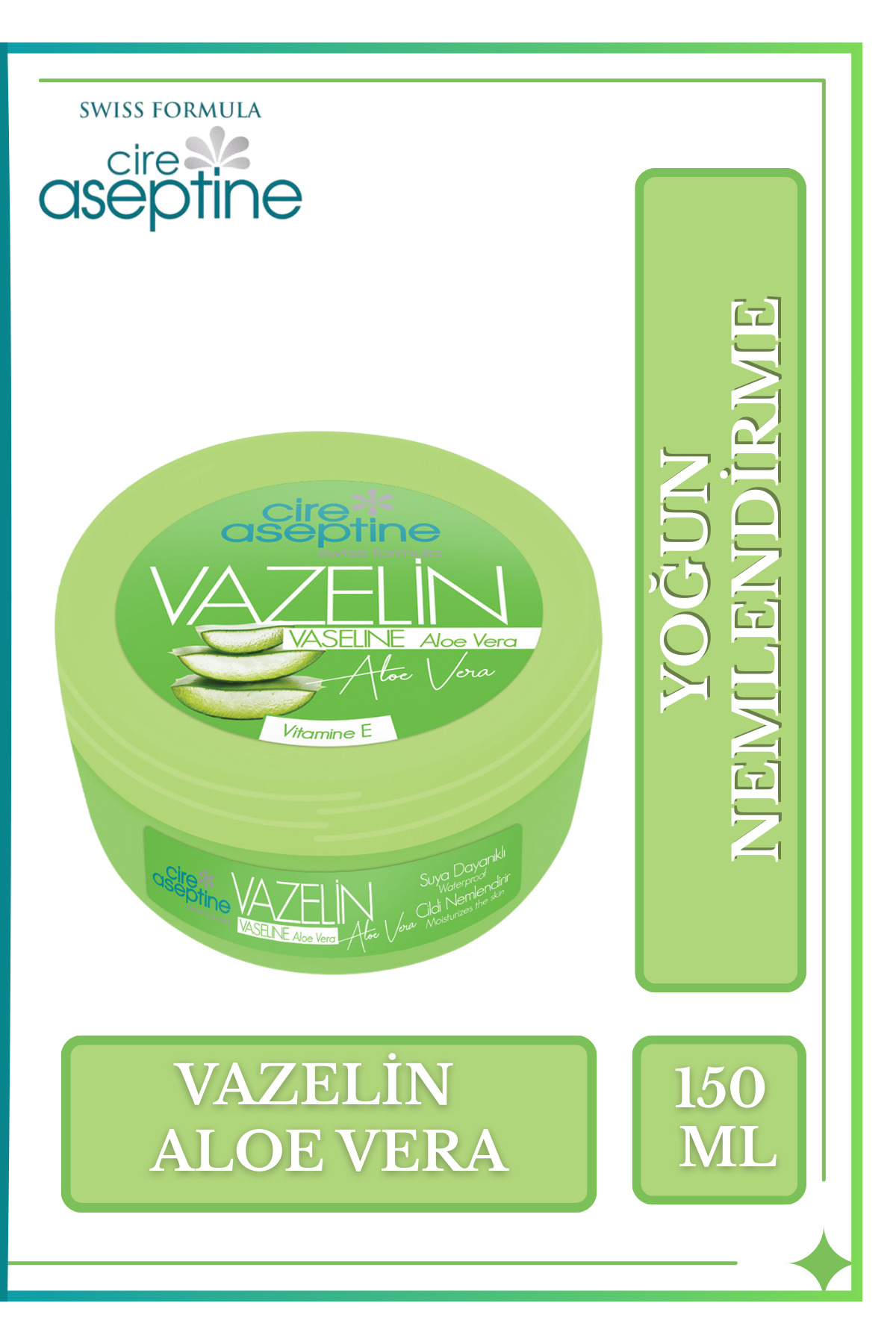 CIRE ASEPTINE Aloe Vera Vazeline 150 ML