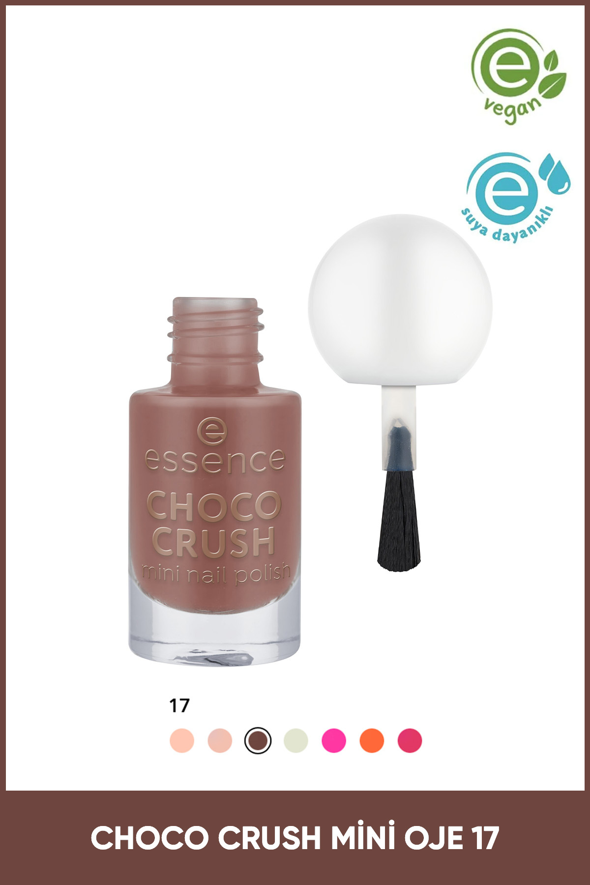 Essence Choco Crush Mini Tırnak Cilası No: 17
