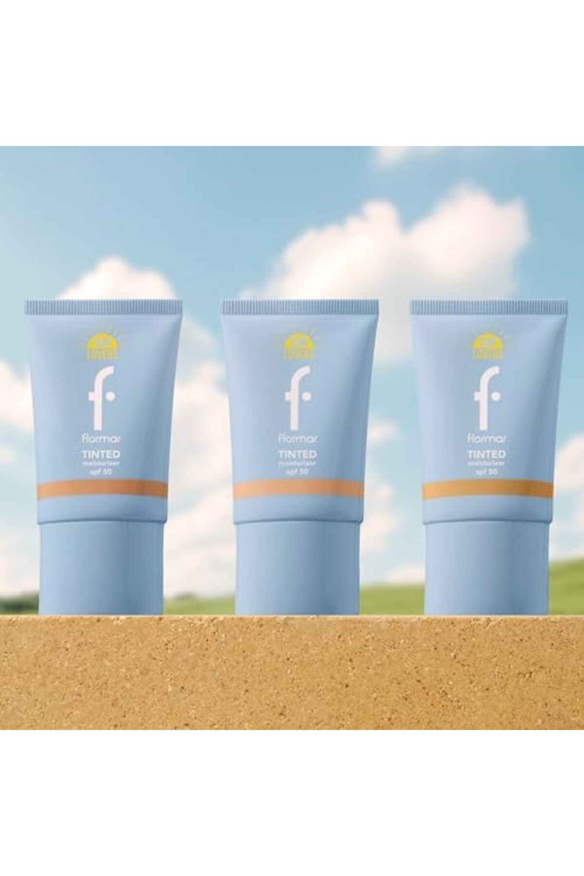 Yıldızan Sun Lovers Nemlendirici Etkili & Doğal Bitişli Renkli Güneş Koruyucu Spf50-008 Caramel 1269701