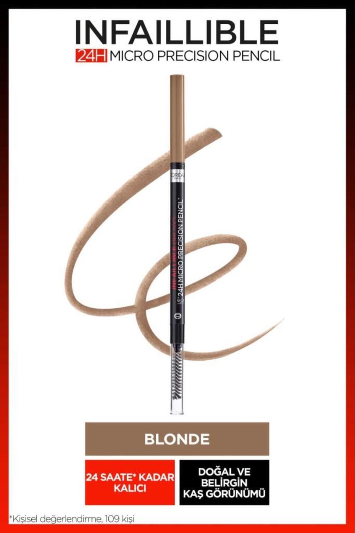 L'Oreal Paris L'Oréal Paris Infaillible 24H Micro Precision Kaş Kalemi - Blonde