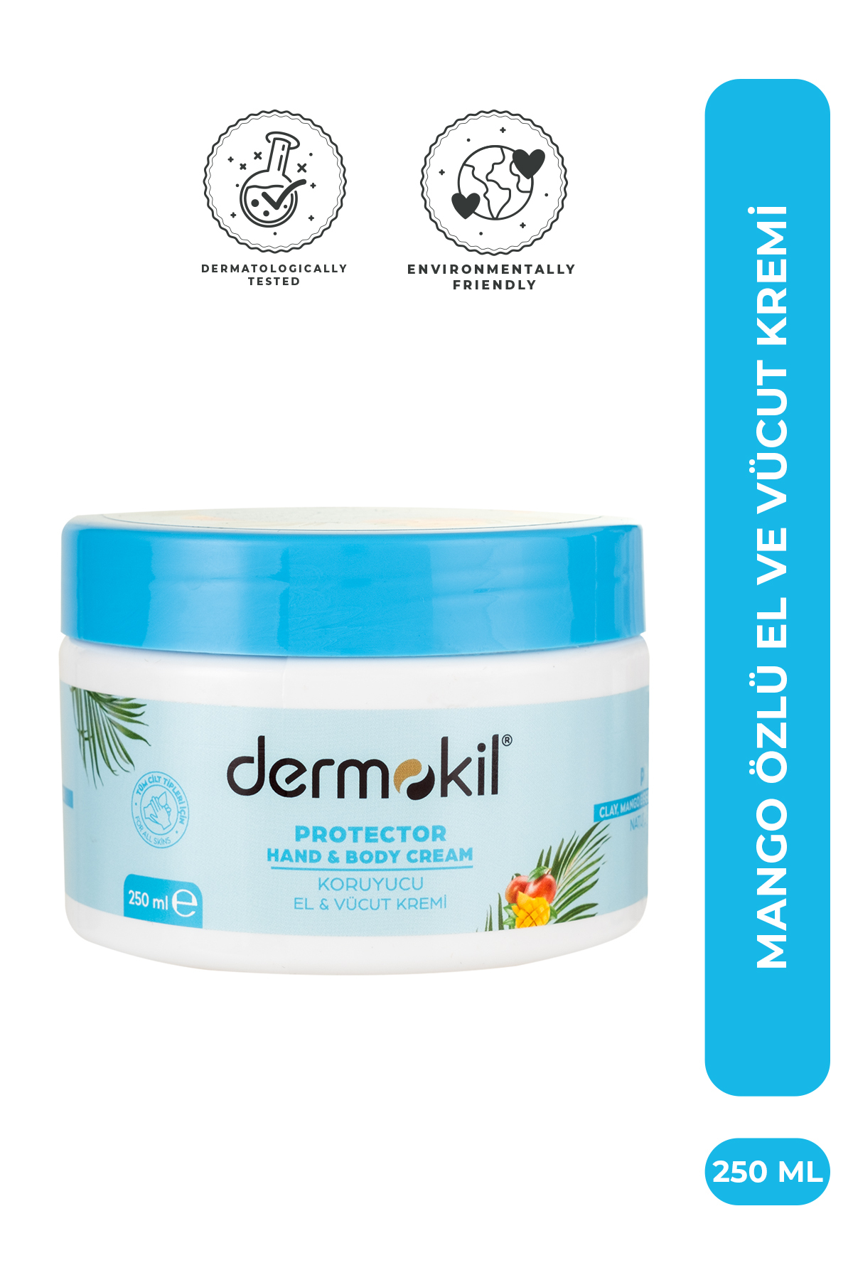 Dermokil Doğal Mango Özlü El ve Vücut Kremi 250 ml