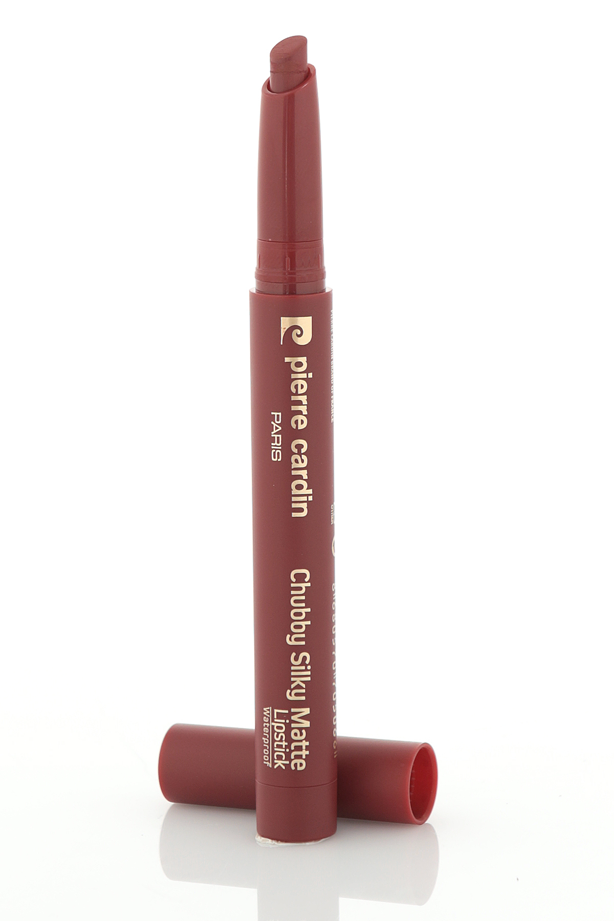 Pierre Cardin Chubby Silky Matte Lipstick – Waterproof-Ruj-Bourdaux-608