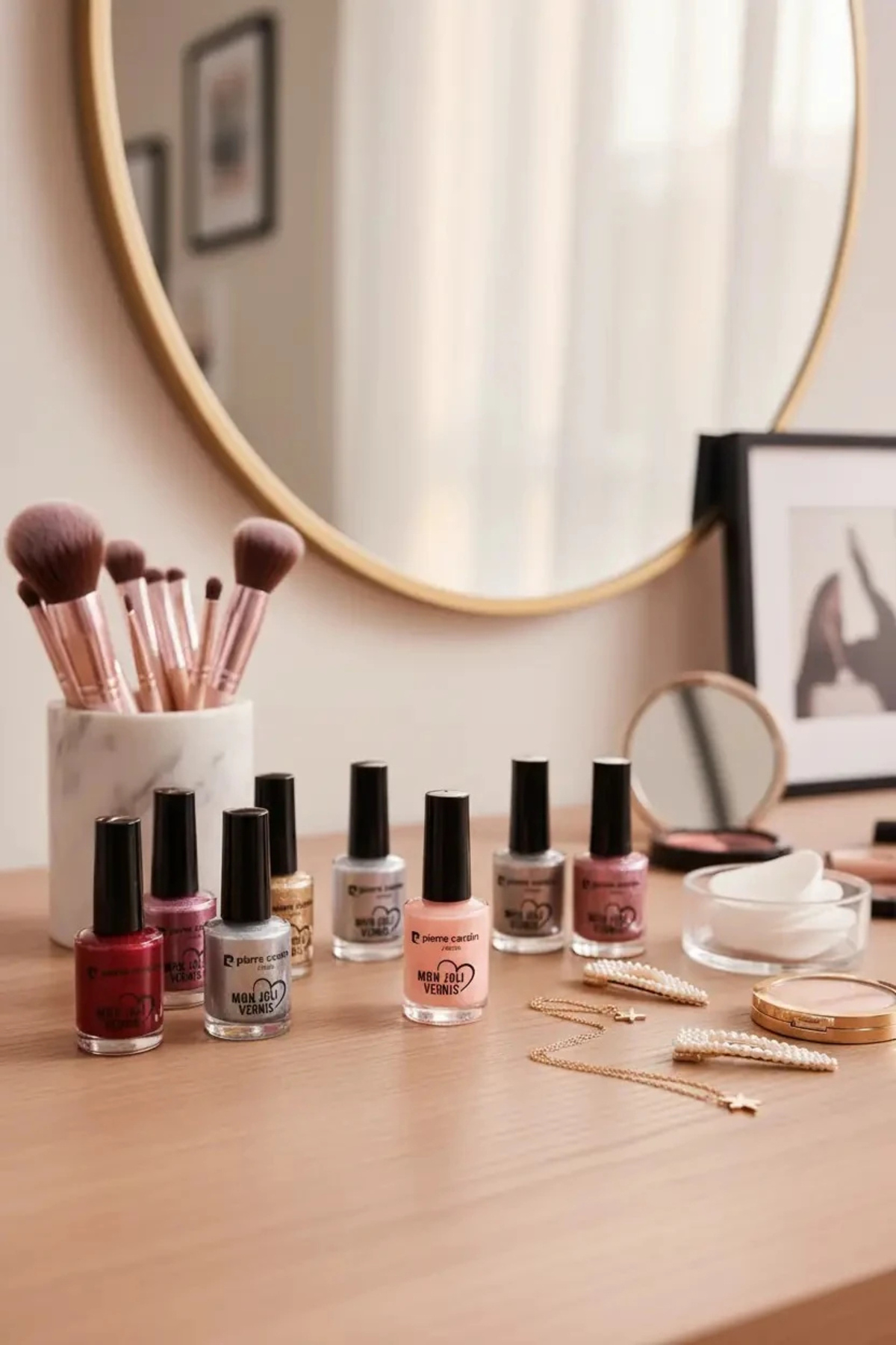 Pierre Cardin Mon Joli Vernis - 148 Oje – Yoğun Kapatıcı Parlak Pembe Tonlu Oje