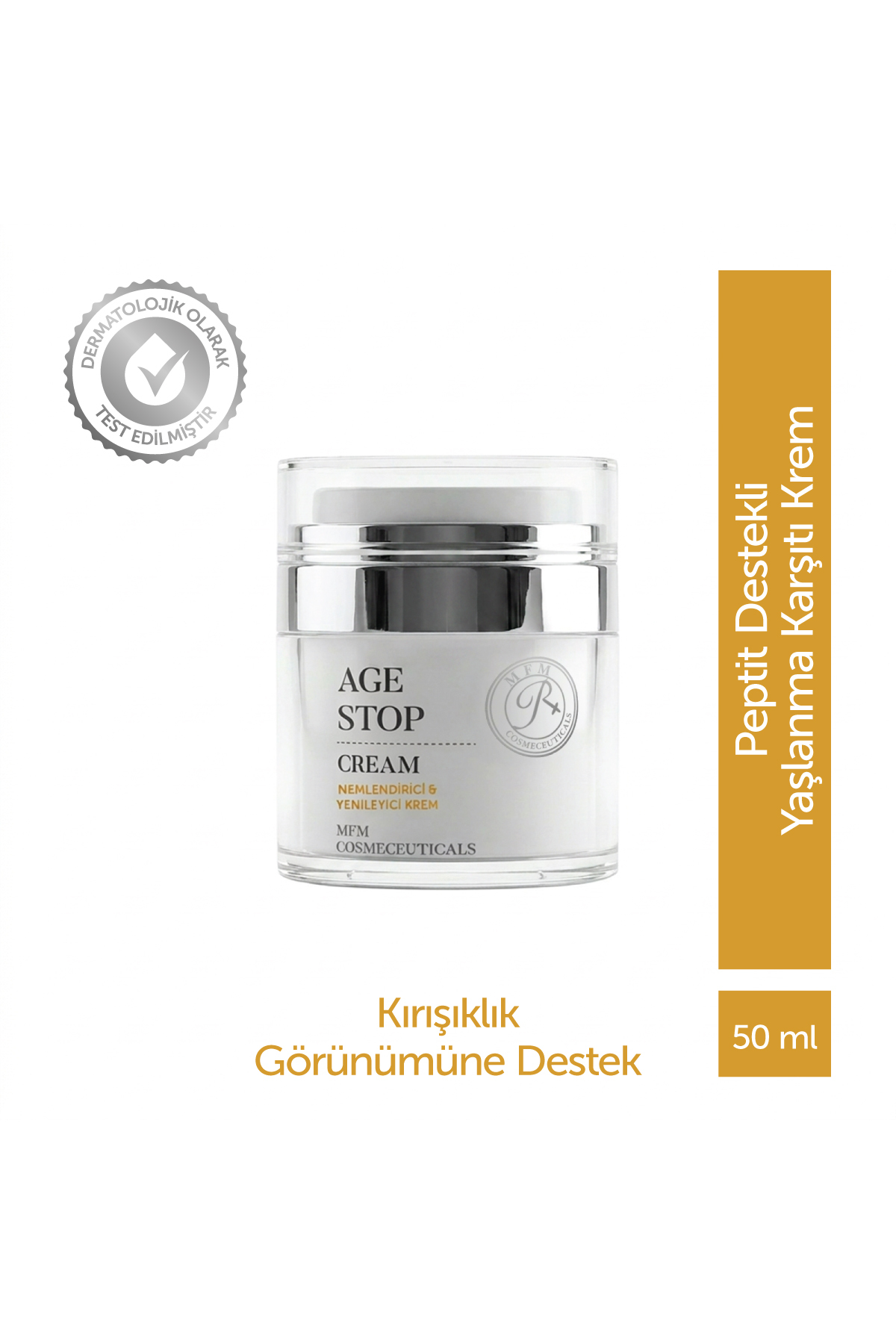 MFM COSMECEUTICALS MFM Nutra Age Stop Gündüz-Gece, Göz Çevresi Nemlendiricili Yaşlanma Karşıtı Krem - 50 ml