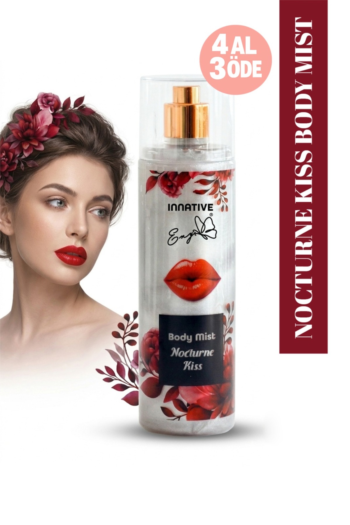 INNATIVE Elif Nur Yel Eny Body Mist Nocturne Kiss Vücut Spreyi 200ml