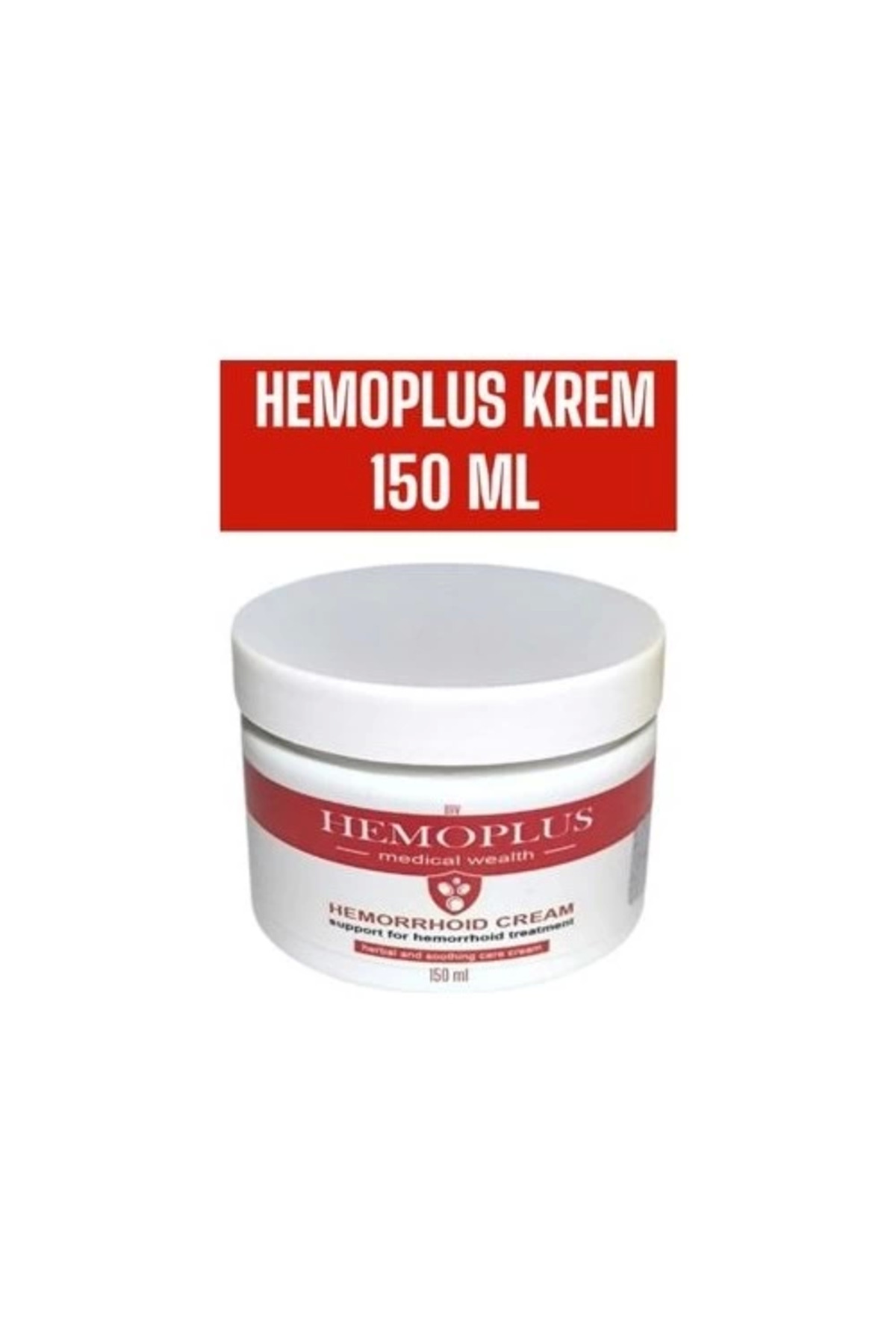 RÜZGAR DEKOR Hemoplus Rahatlatma Bakım Kremi 150 ml x 1 Adet