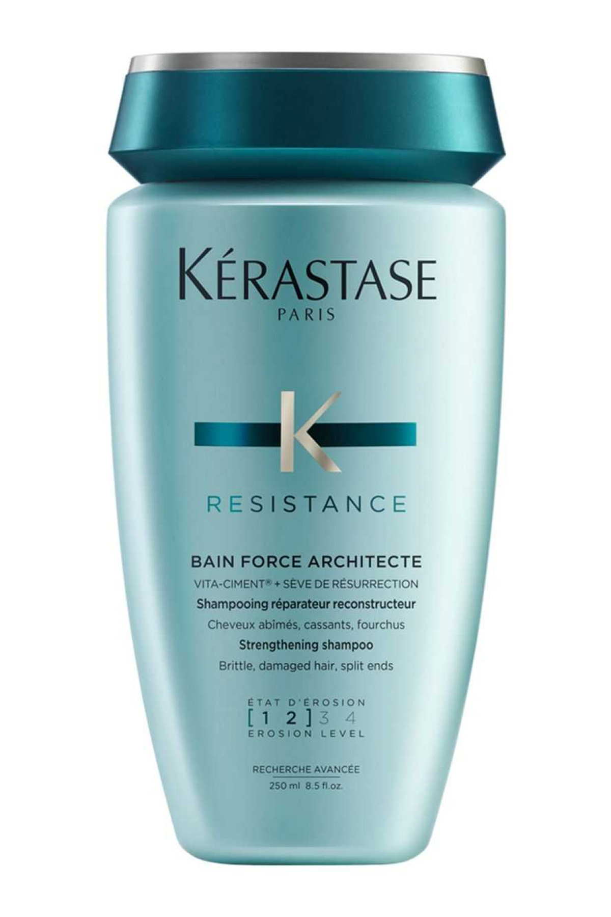 Kerastase Resistance Bain Force Architecte Zayıf Ve Yıpranmış Saçlar Için Onarıcı Şampuan 250 ml 250