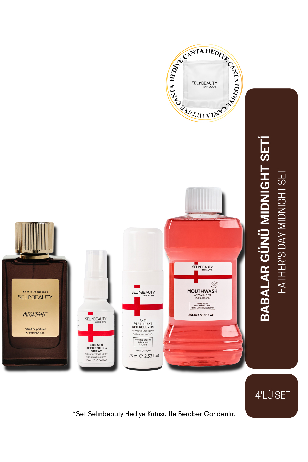 SELİNBEAUTY Babalar Günü Özel Midnight Set