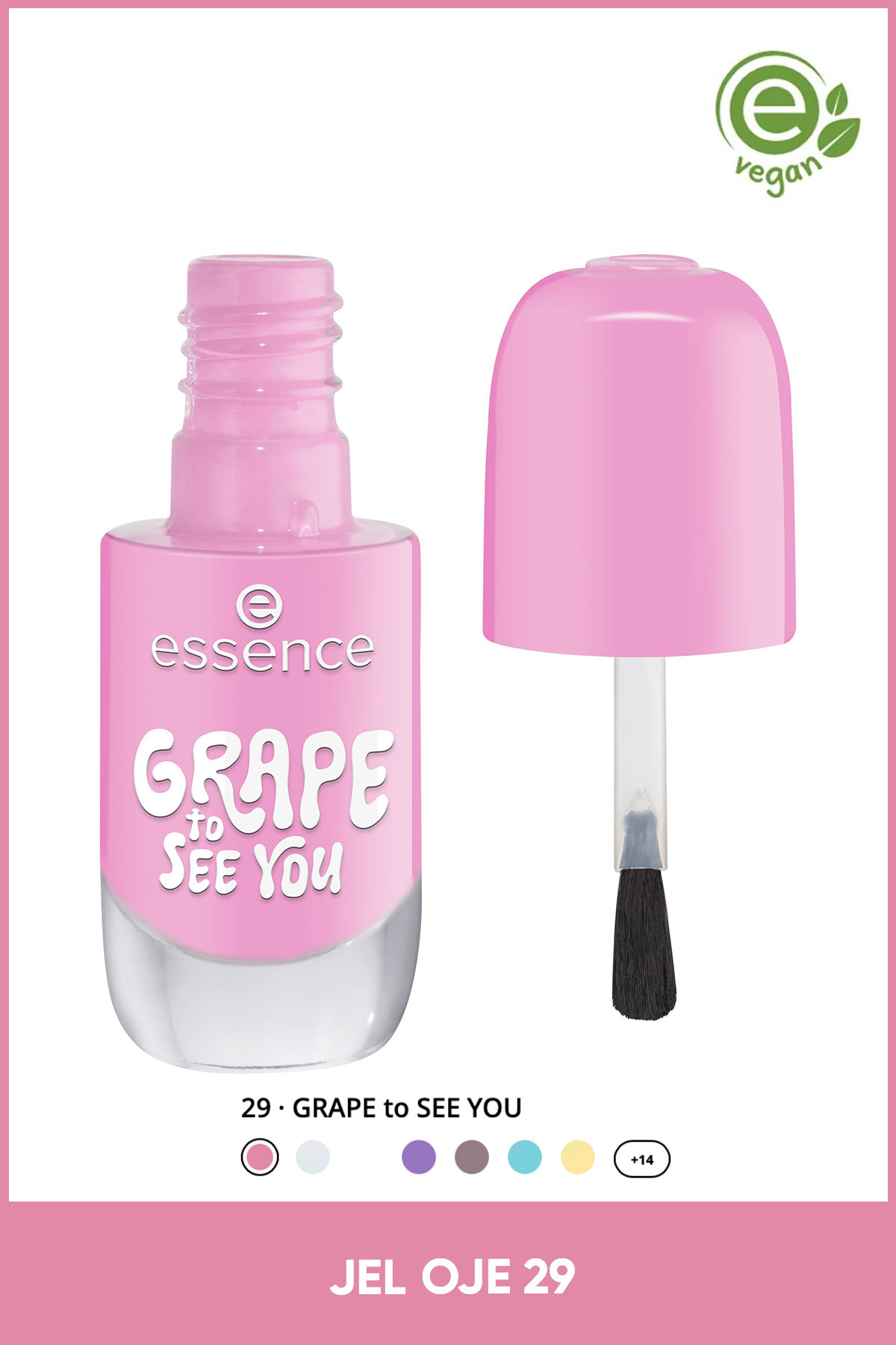 Essence Jel Tırnak Cilası No: 29