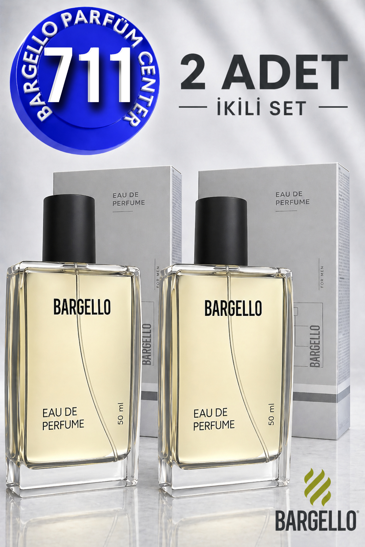 Bargello 711x2(2ADET) Fresh Erkek 50 ml Edp