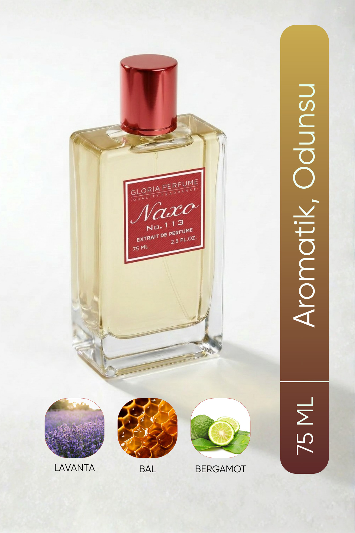 Gloria Perfume Naxo 75 ml Edp Unisex Parfüm