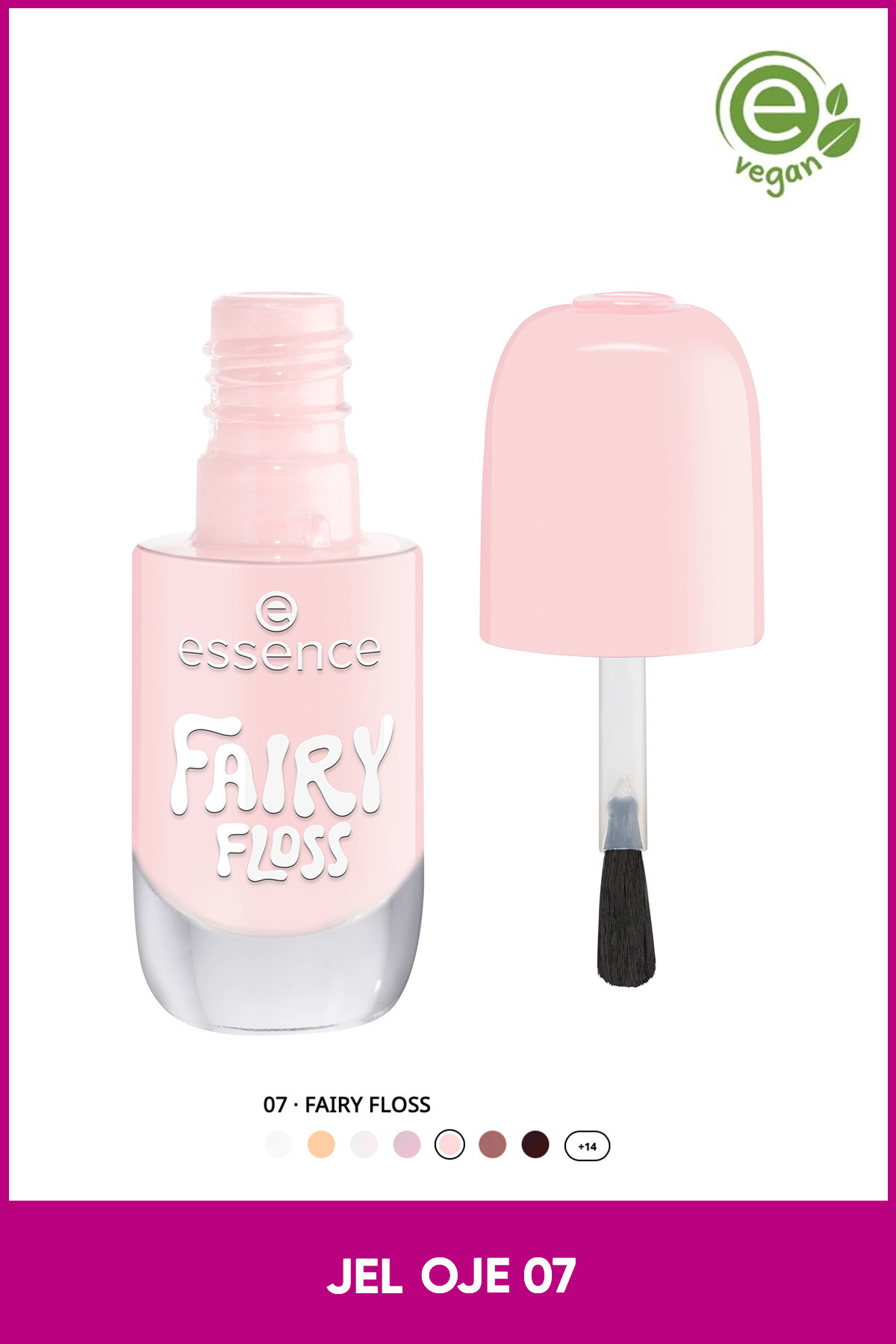 Essence Jel Tırnak Cilası No: 07