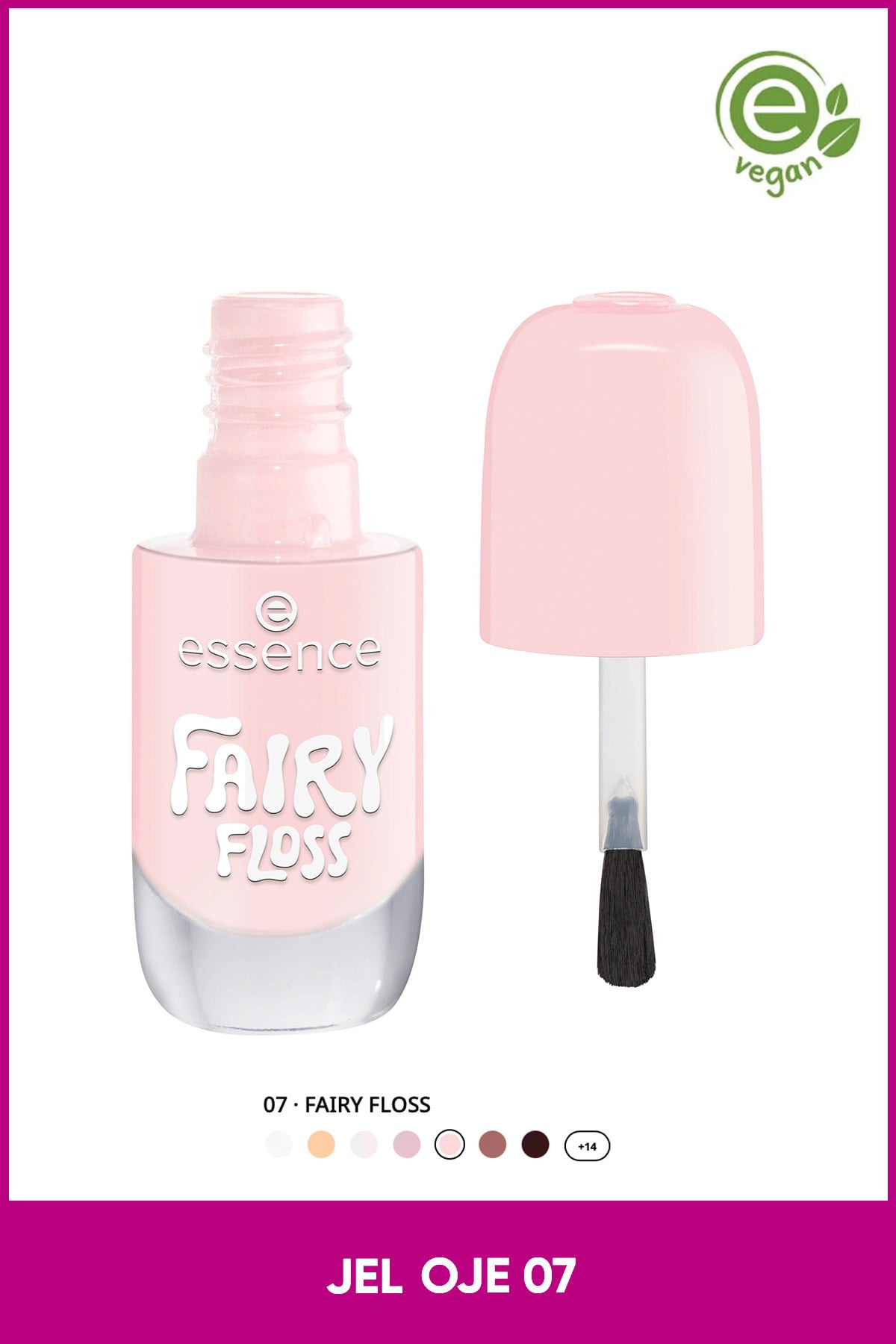 Essence Jel Tırnak Cilası No: 07