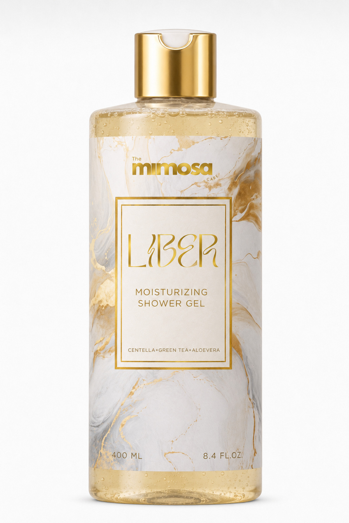 The Mimosa Care Parfüm Kokulu Duş Jeli-Nemlendirici, Arındırıcı, Kalıcı Koku-400 ML