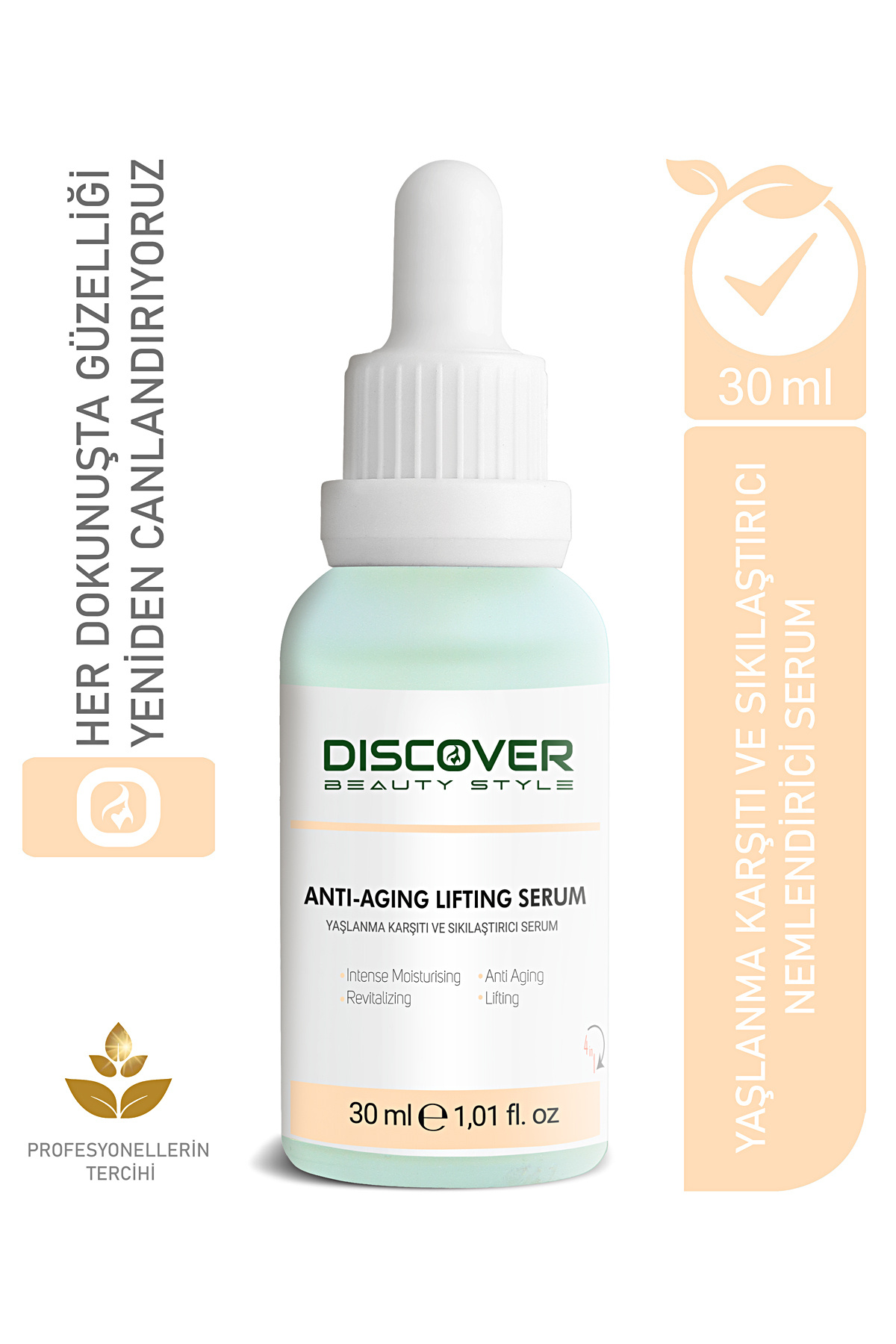Discover Beauty Style Kolajen, Hyaluronik Asit İçeren C Vitamini Yaşlanma Karşıtı Dolgunlaştırıcı Ve Sıkılaştırıcı Serum