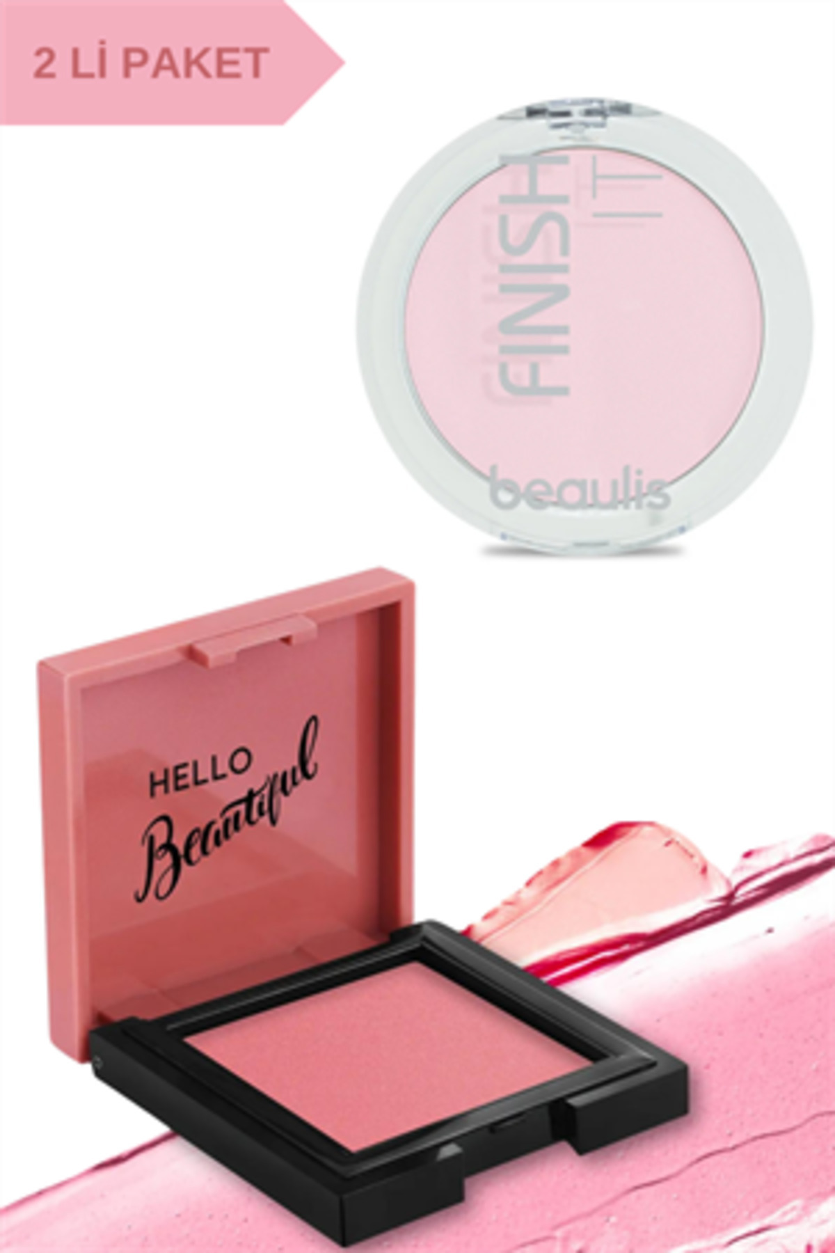 Pastel Profashion Cream Blush Krem Allık No: 41 Finish It Transparan Sabitleyici Pudra
