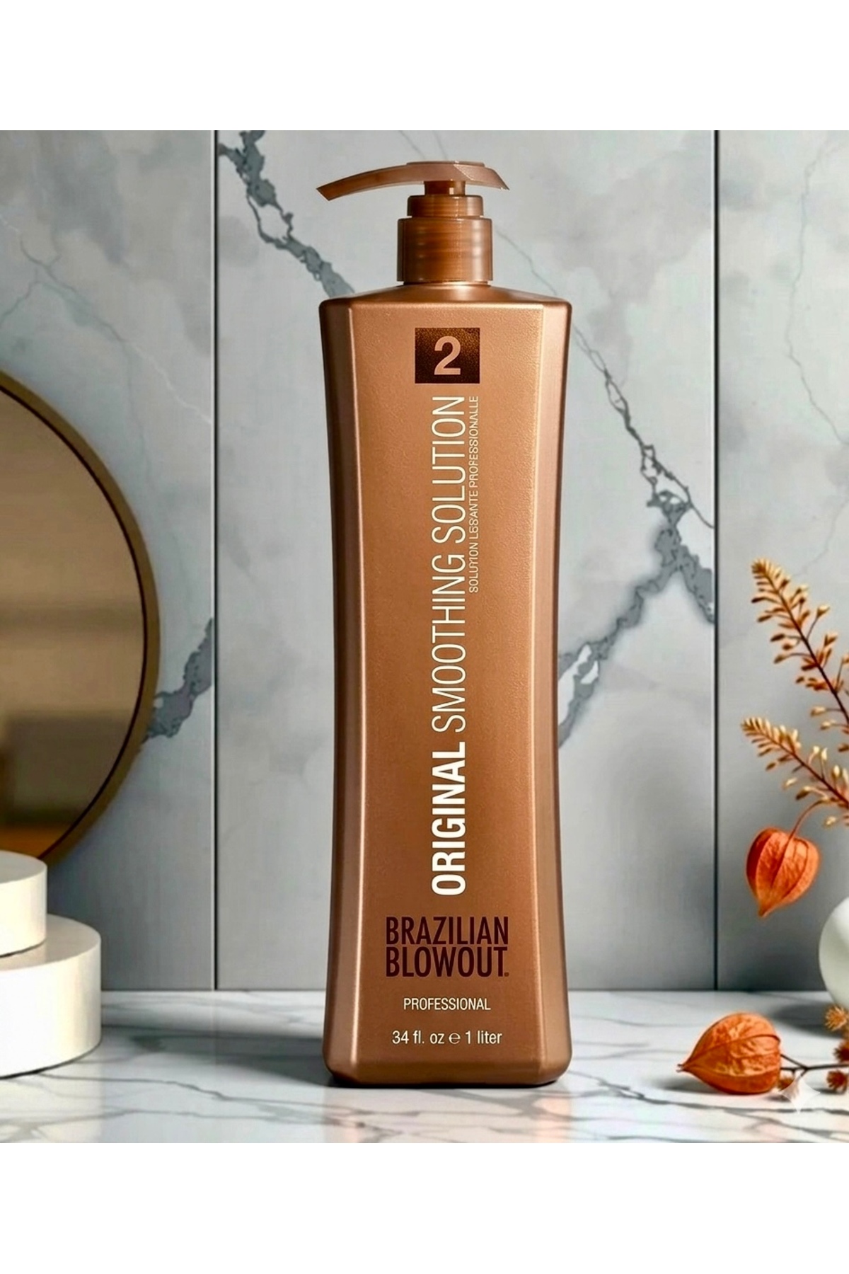 Brazilian Blowout Original Smoothing No:2 1000 ml Brezilya Fönü Saç Düzleştirme Solüsyonu