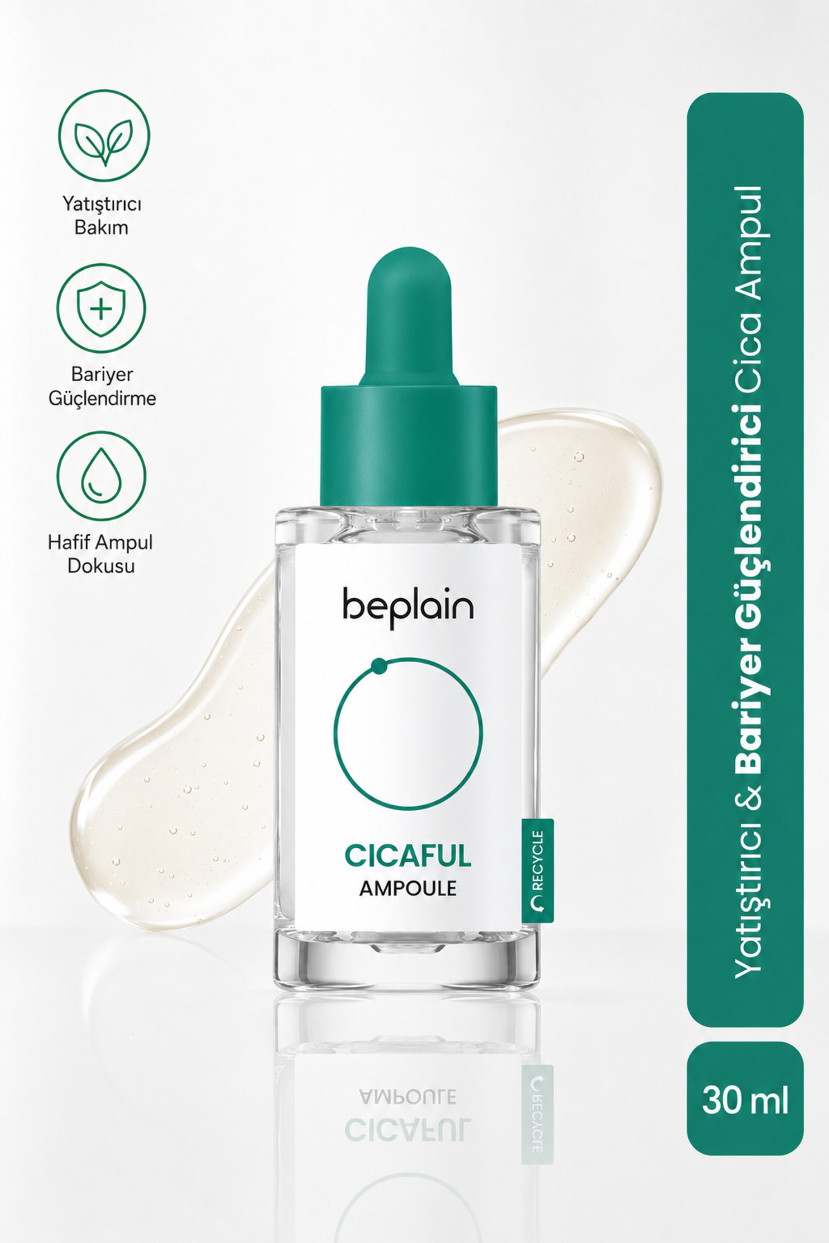 beplain Yatıştırıcı & Bariyer Güçlendirici Cica Ampul 30ml