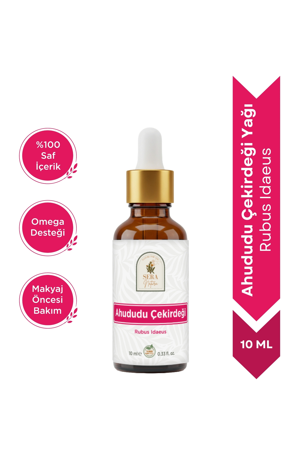 Sera Natura Ahududu Çekirdeği Yağı 10 ml %100 Saf