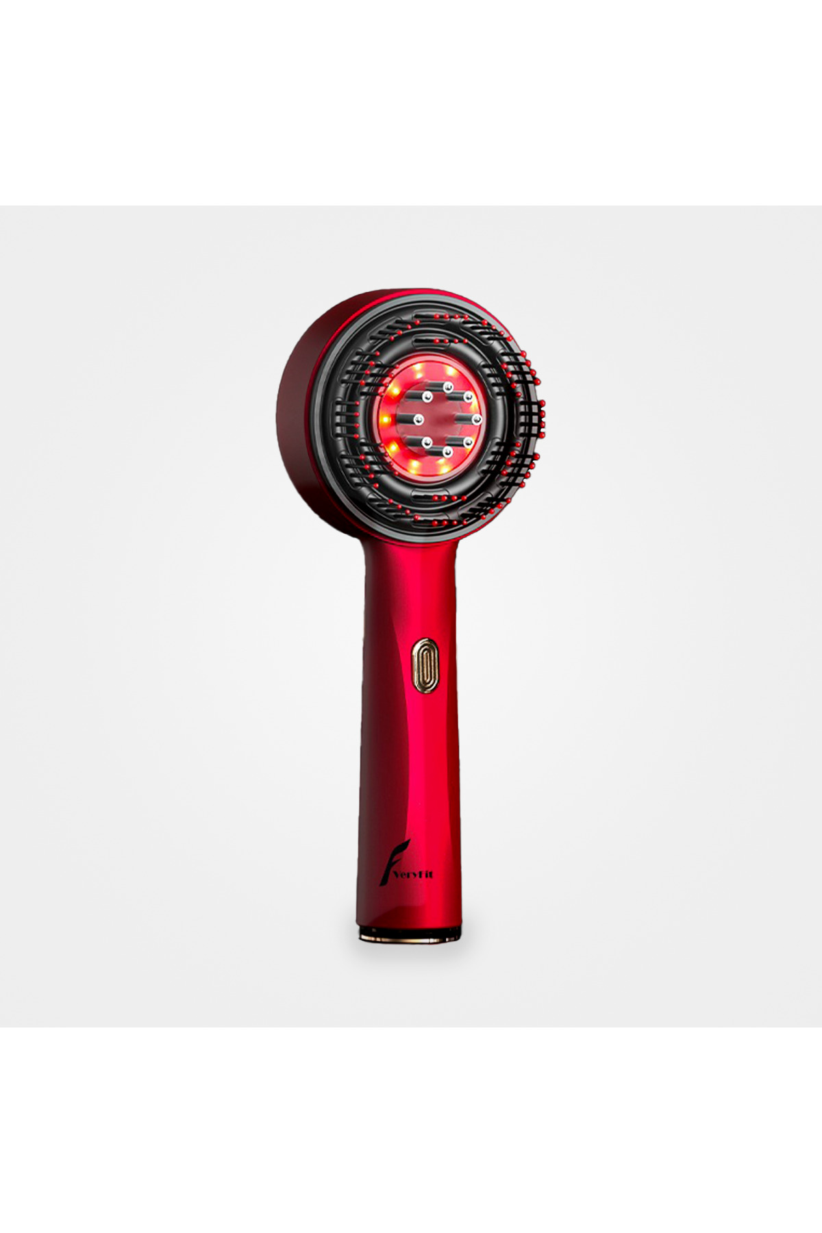 VERYFİT Hairglow Şarjlı Saç Bakım Ve Masaj Tarağı - Bakım Yağı Hazneli